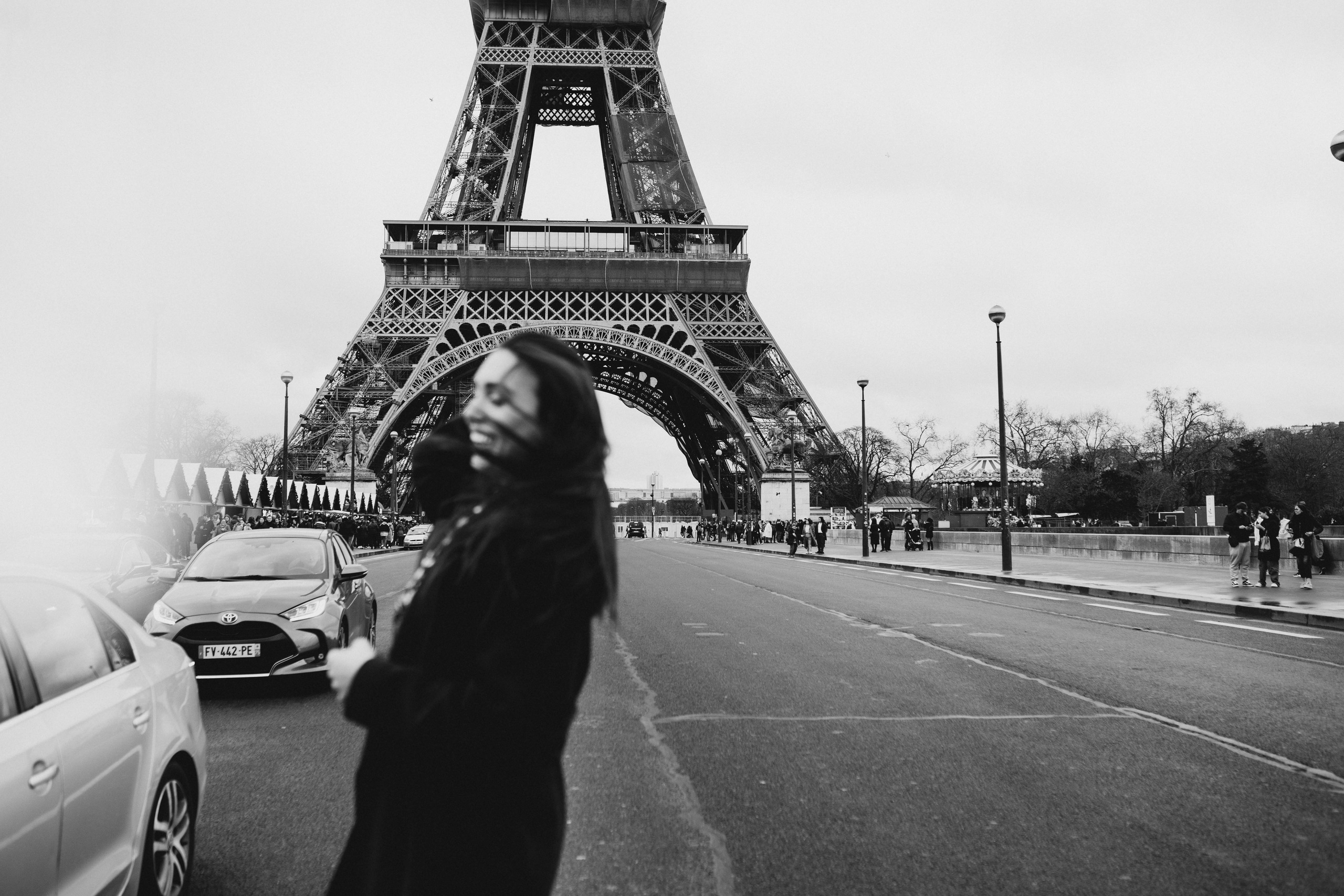 Eiffel Tower — Photo session lasts 2 hours. Professional photographer in Paris — Shybitska Iryna
