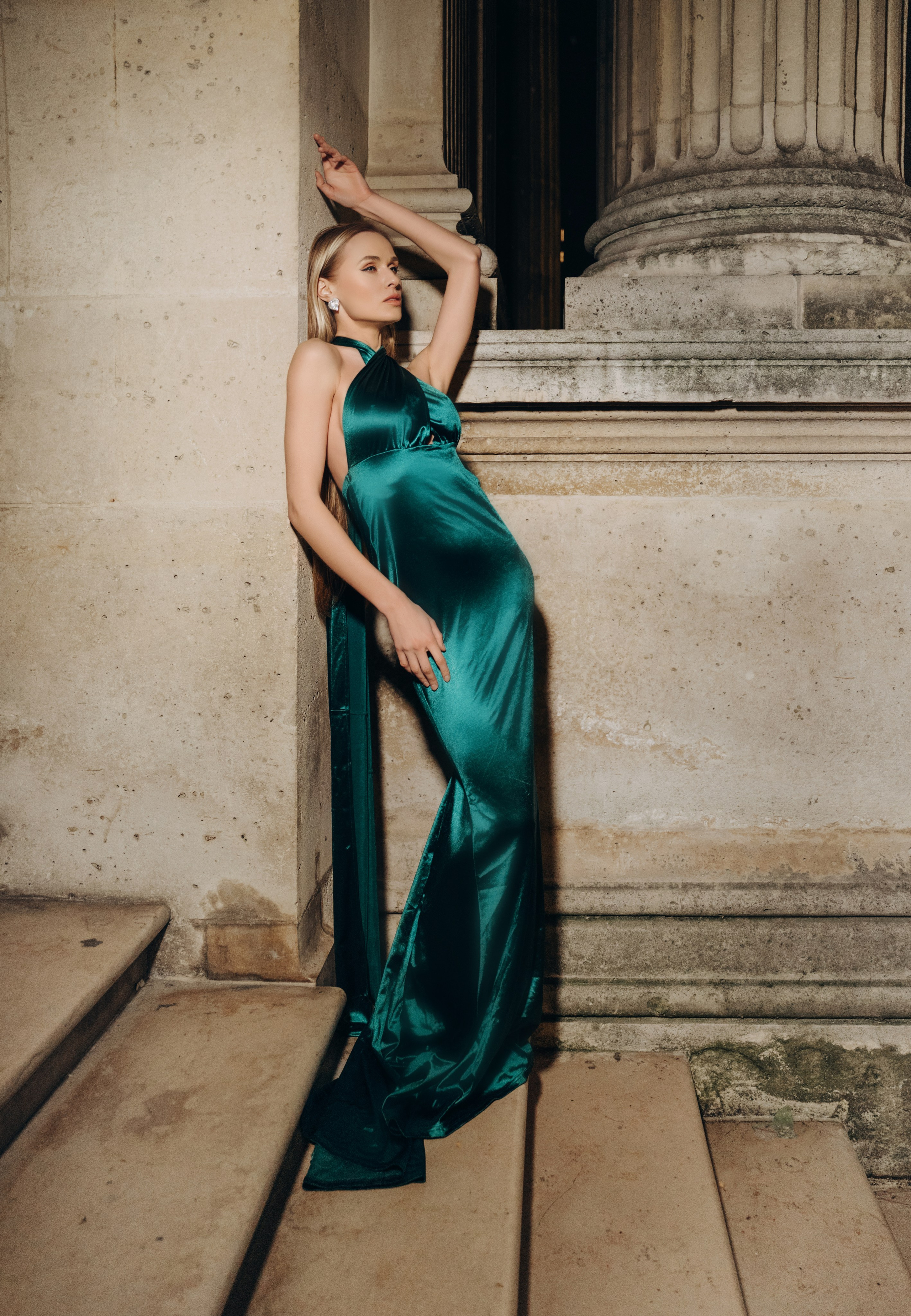 Night Paris/Ночная фотоссесия в Париже. Professional photographer in Paris — Shybitska Iryna