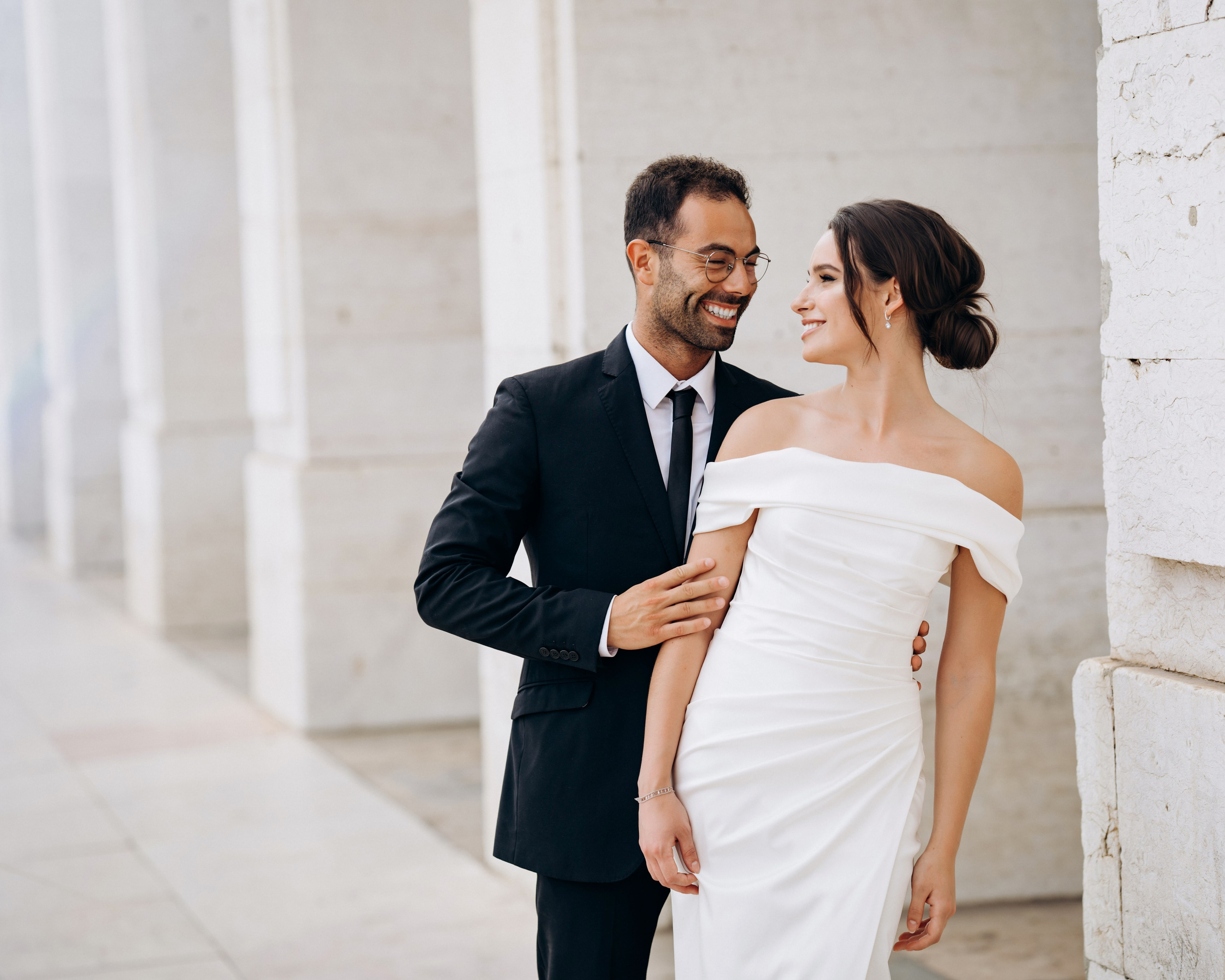 Wedding photo shoot. Professional photographer in Paris — Shybitska Iryna