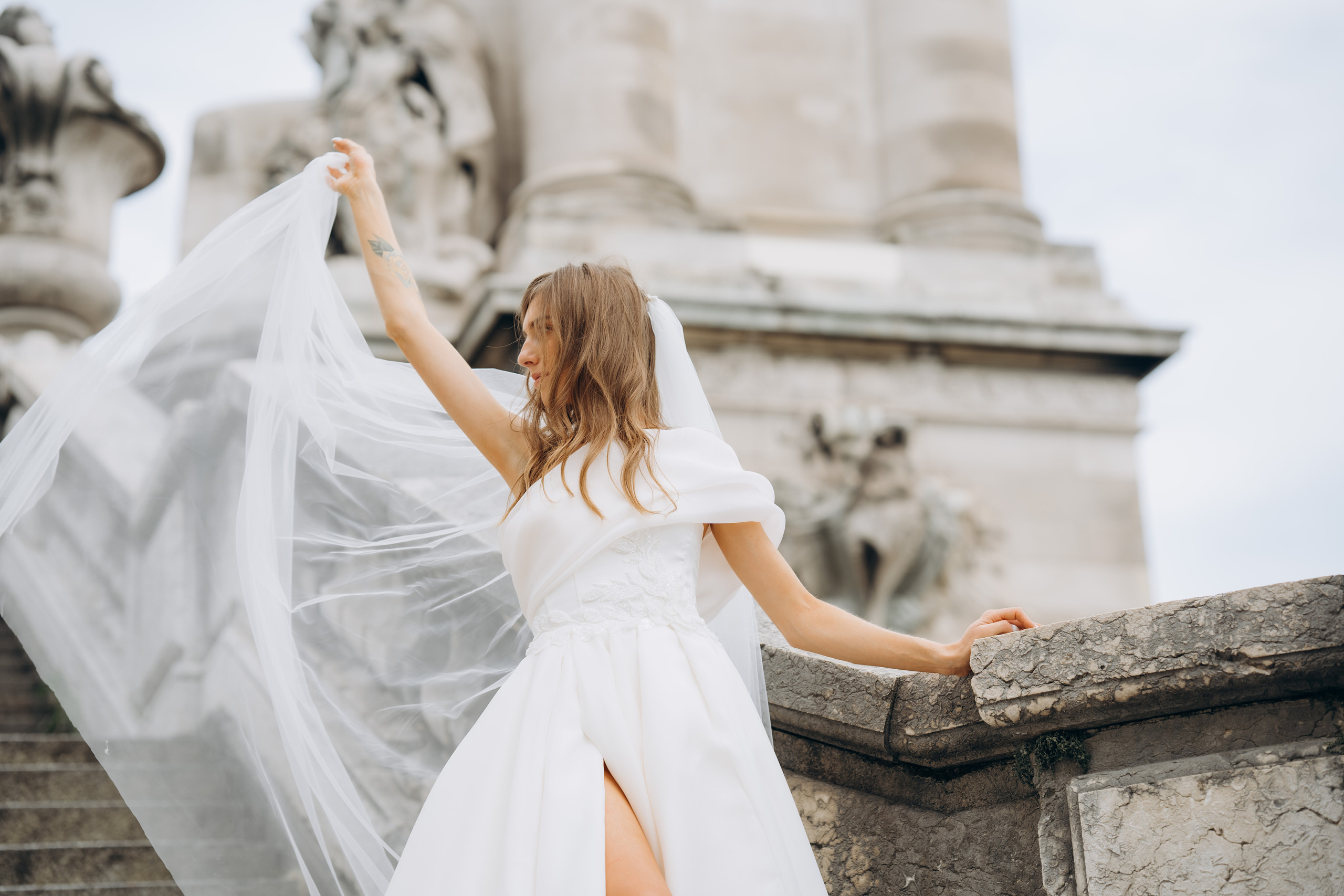 Свадебная фотосессия в Париже. Professional photographer in Paris — Shybitska Iryna