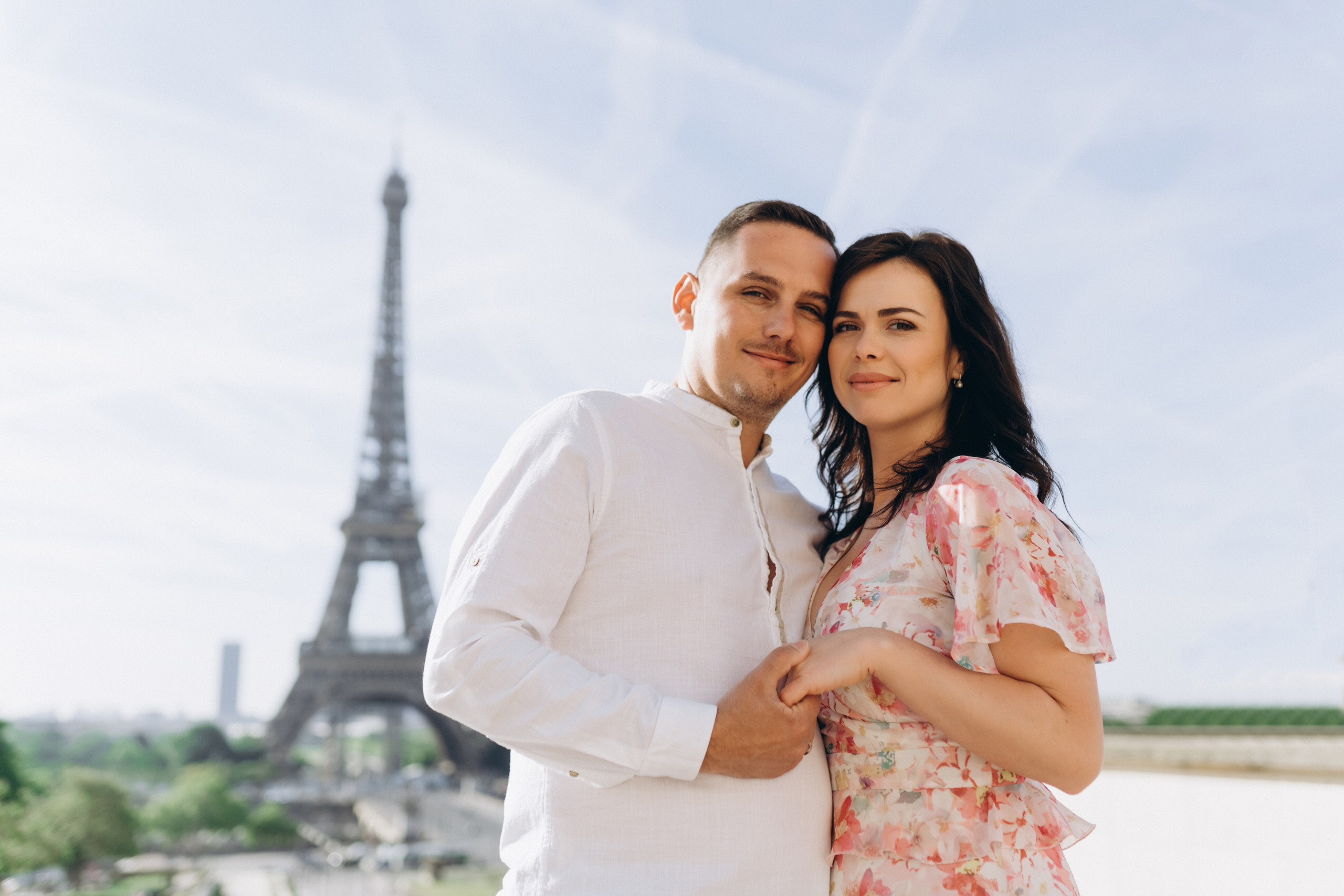 Family photo shoot. Paris. Professional photographer in Paris — Shybitska Iryna