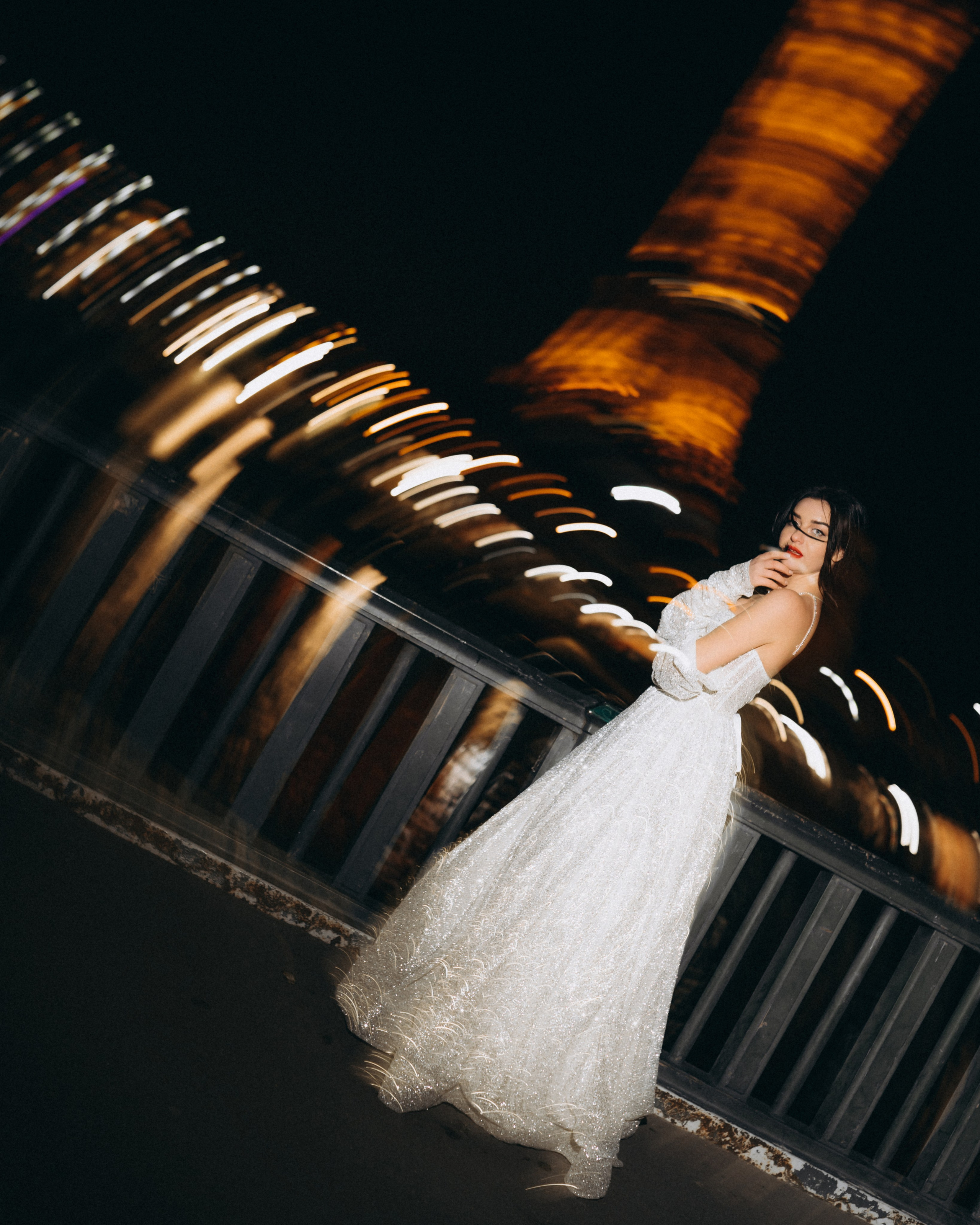 Night Paris/Ночная фотоссесия в Париже. Professional photographer in Paris — Shybitska Iryna