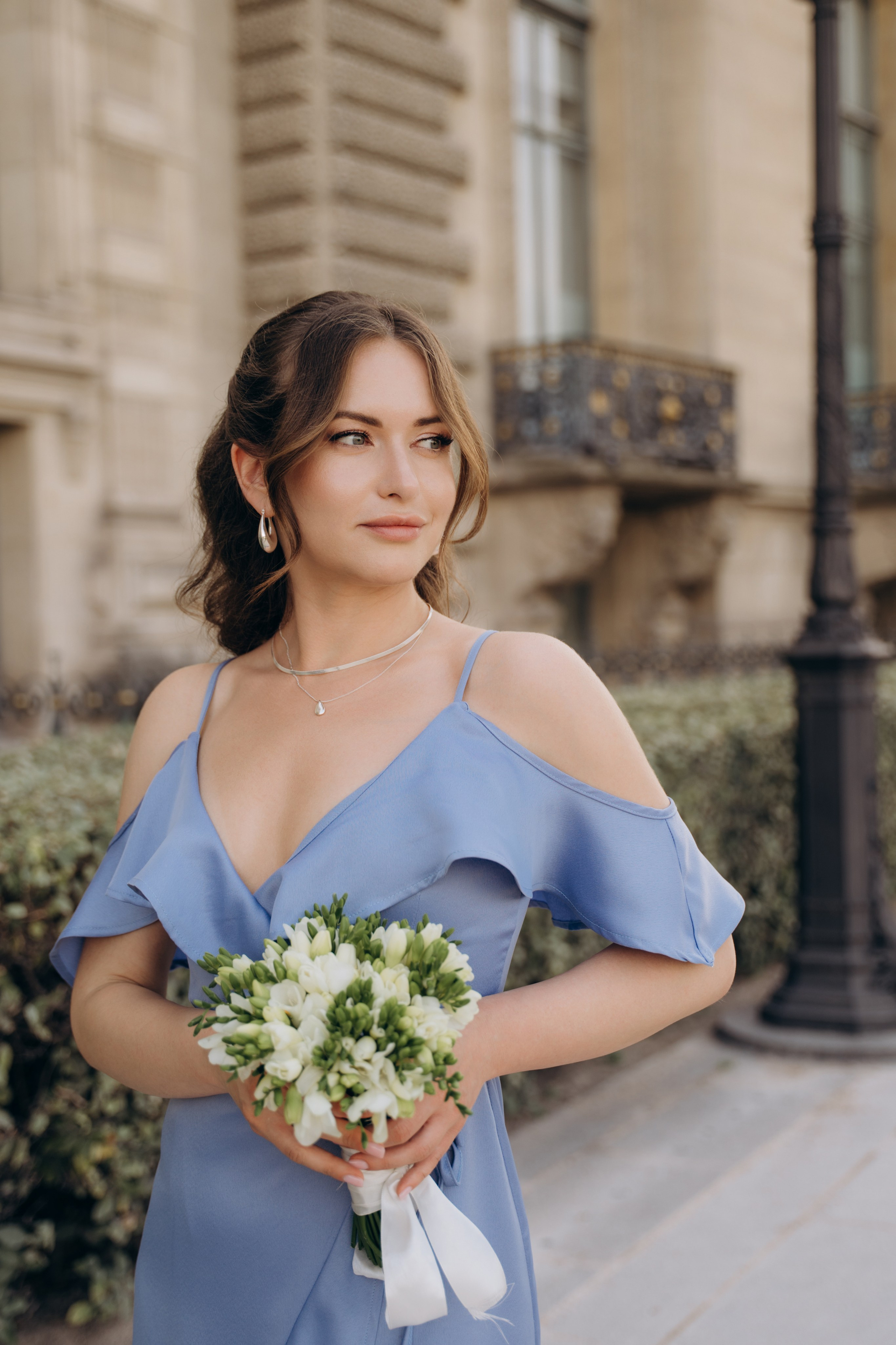 Wedding Day in Paris and Reception. Professional photographer in Paris — Shybitska Iryna