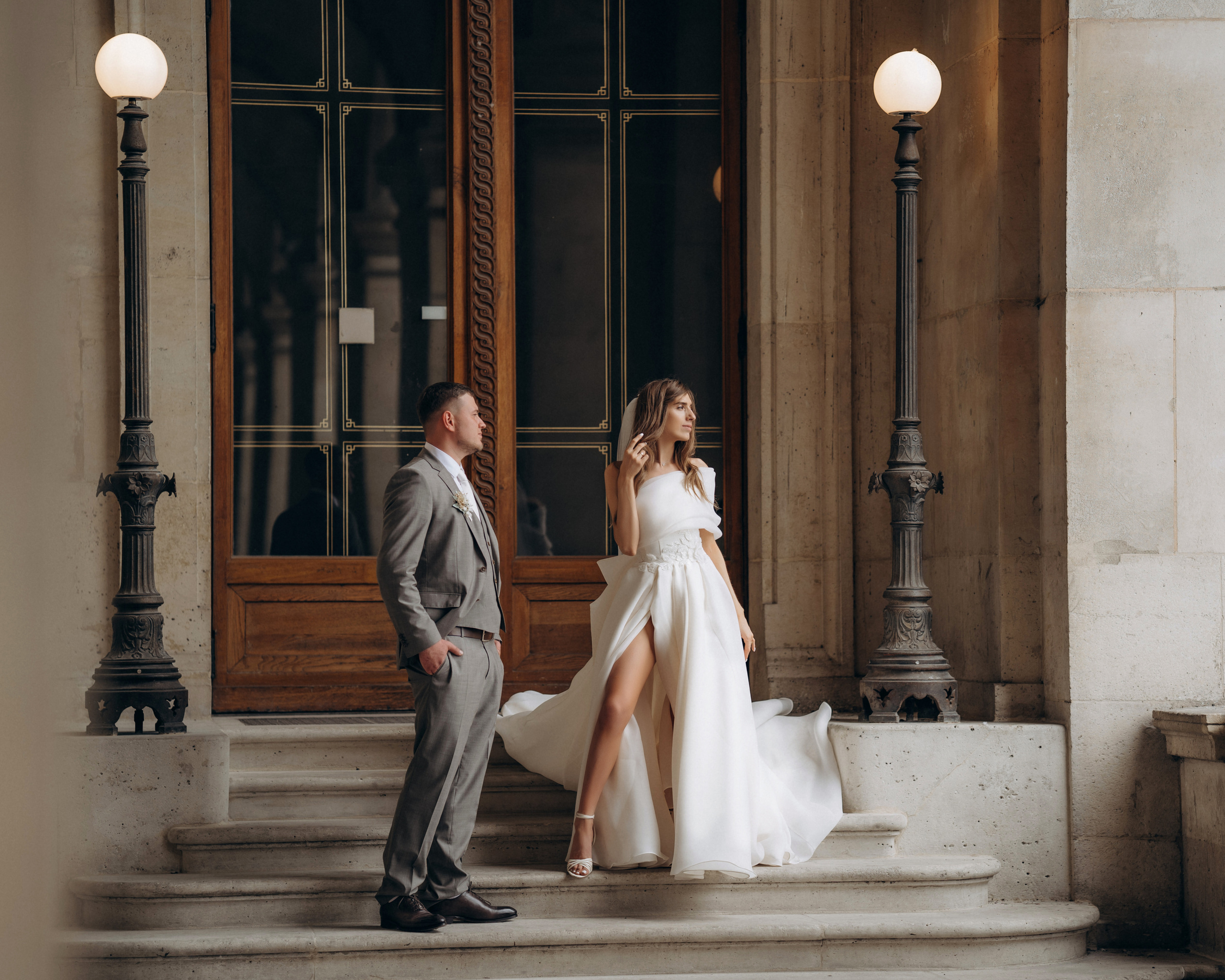 Свадебная фотосессия в Париже. Professional photographer in Paris — Shybitska Iryna