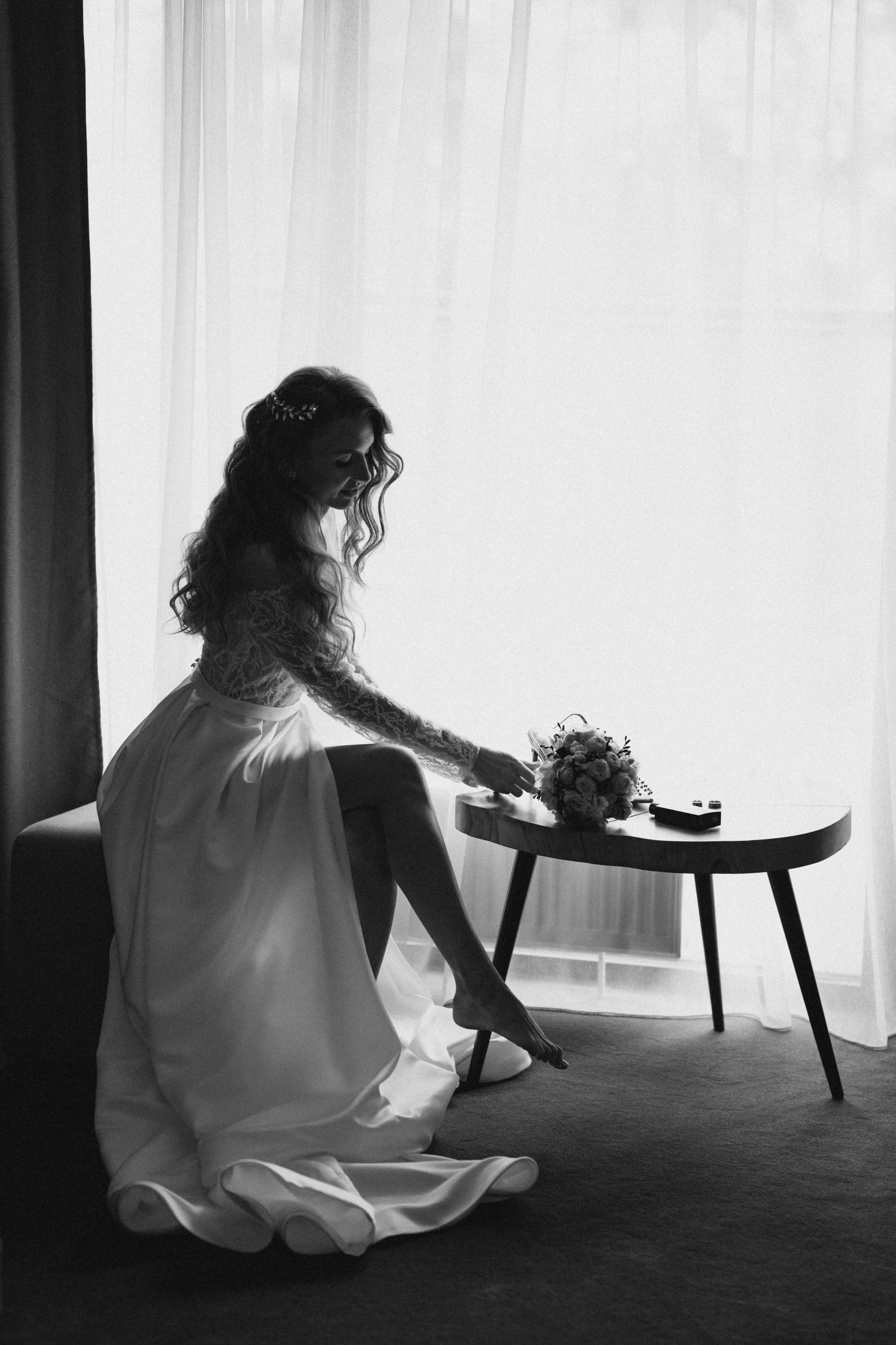 Виїзна церемонія — Весілля у сімейному колі. Professional photographer in Paris — Shybitska Iryna