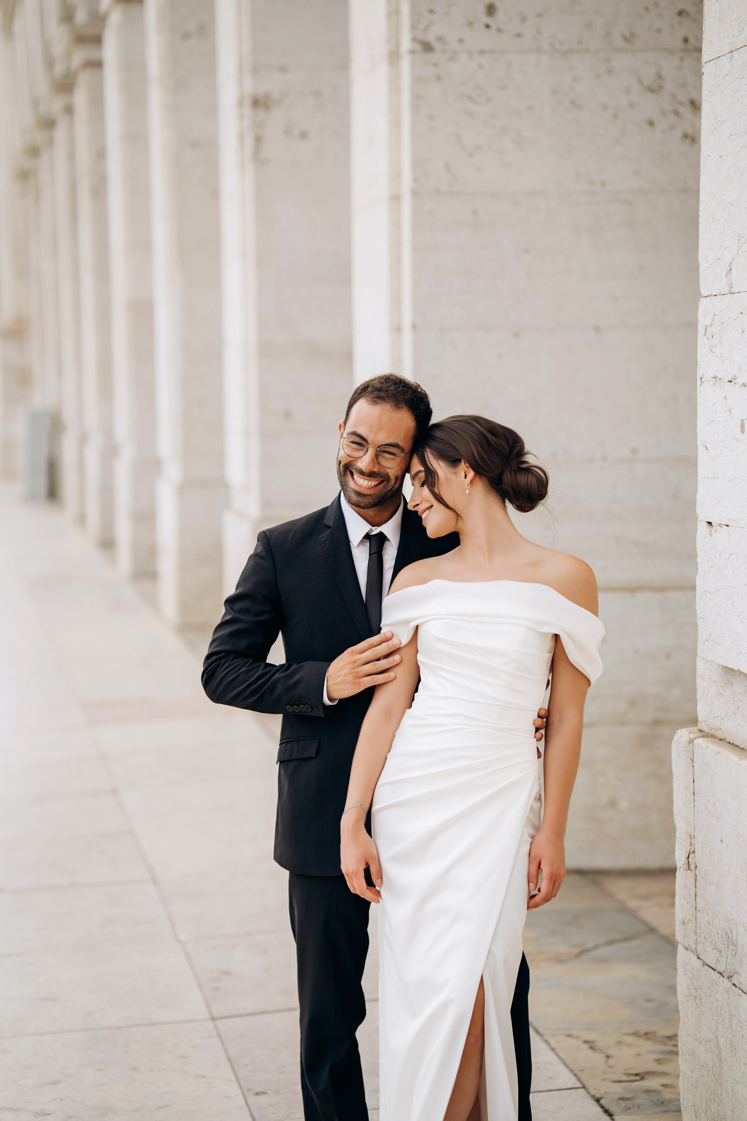 Wedding photo shoot. Professional photographer in Paris — Shybitska Iryna