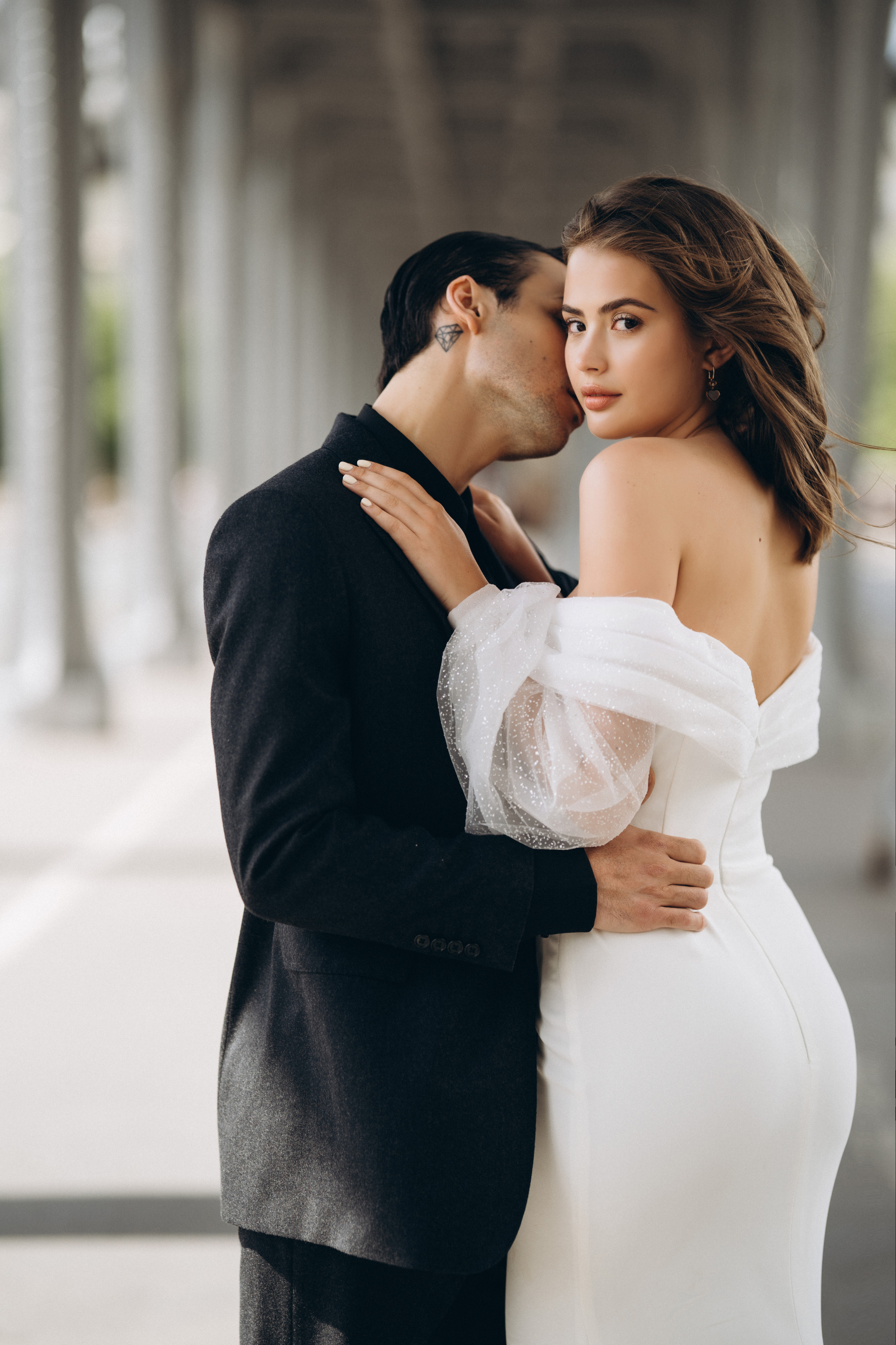 Wedding photo shoot in Paris. Professional photographer in Paris — Shybitska Iryna