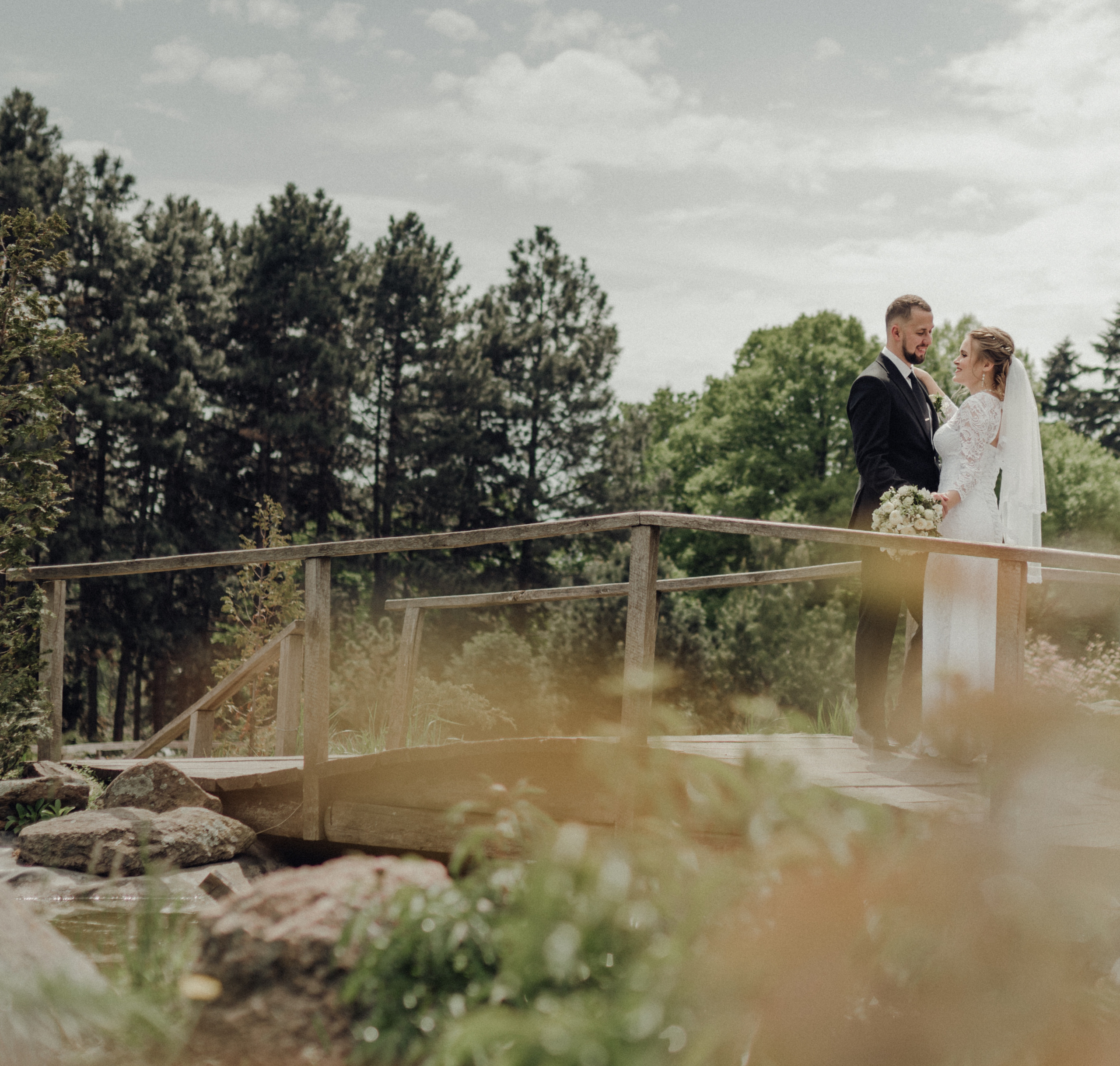 Весільна фотосесія — Ботанічний сад. Professional photographer in Paris — Shybitska Iryna