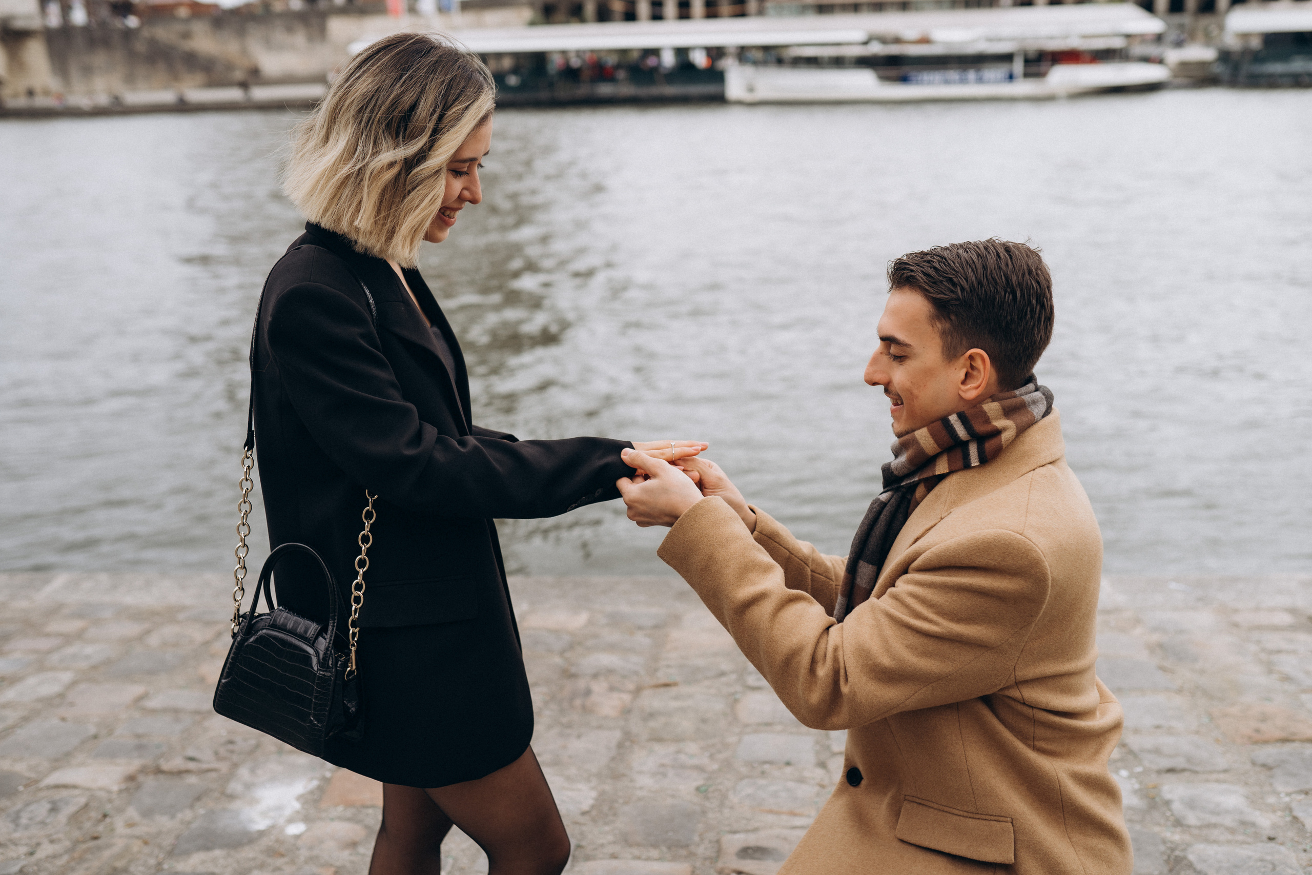Proposal in Paris — Photographer Paris. Professional photographer in Paris — Shybitska Iryna