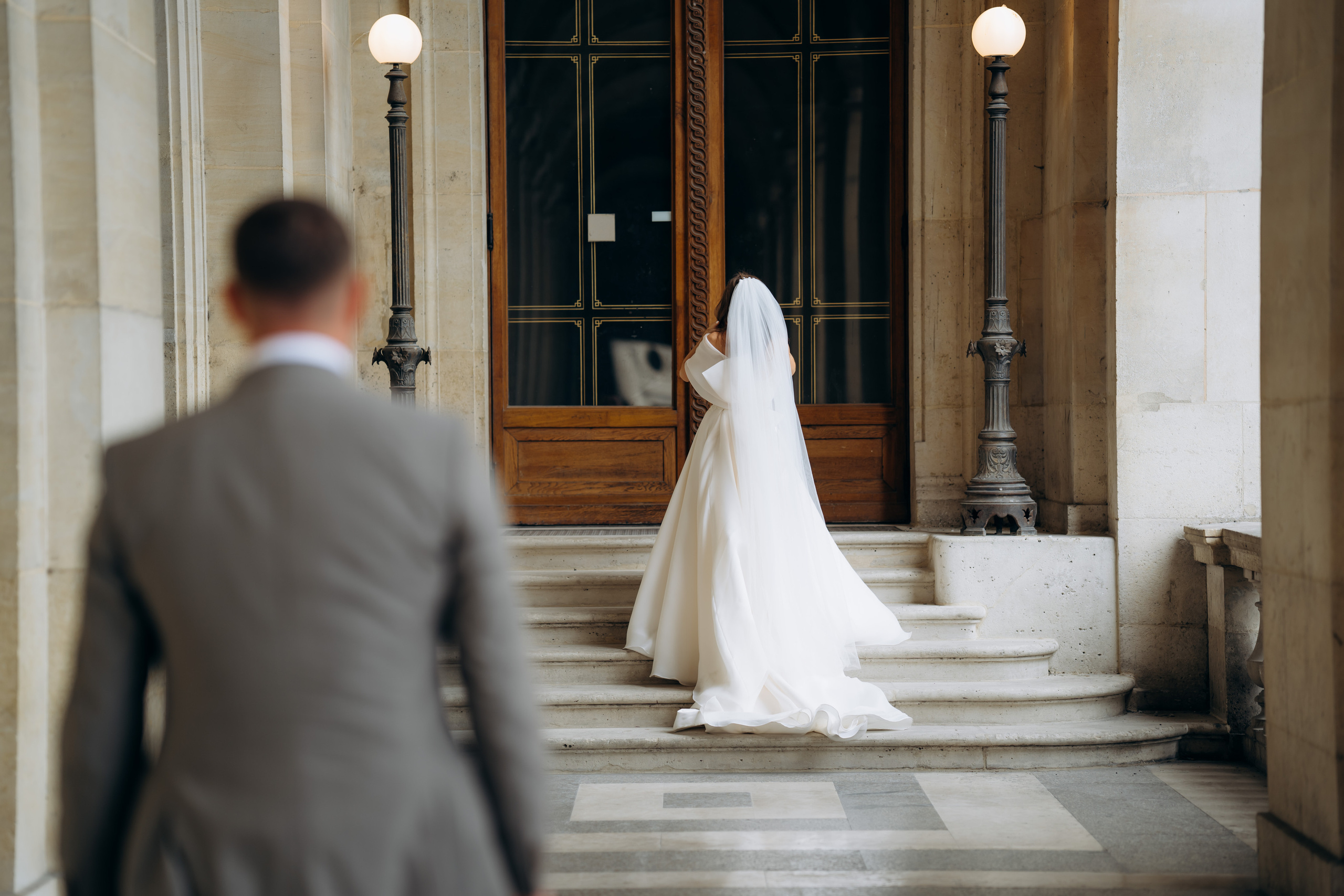 Свадебная фотосессия в Париже. Professional photographer in Paris — Shybitska Iryna