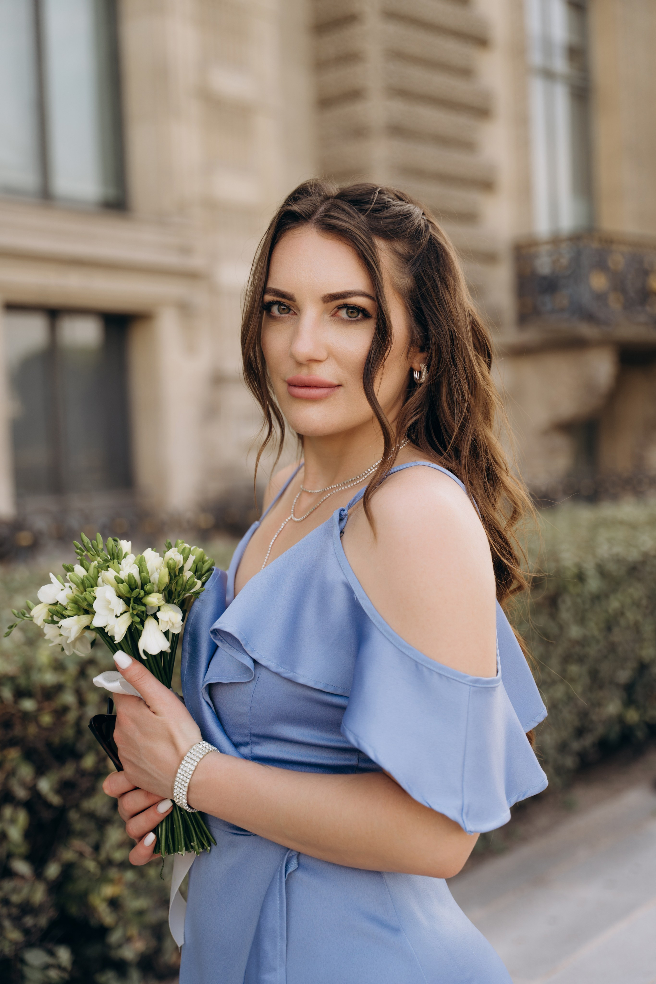 Wedding Day in Paris and Reception. Professional photographer in Paris — Shybitska Iryna