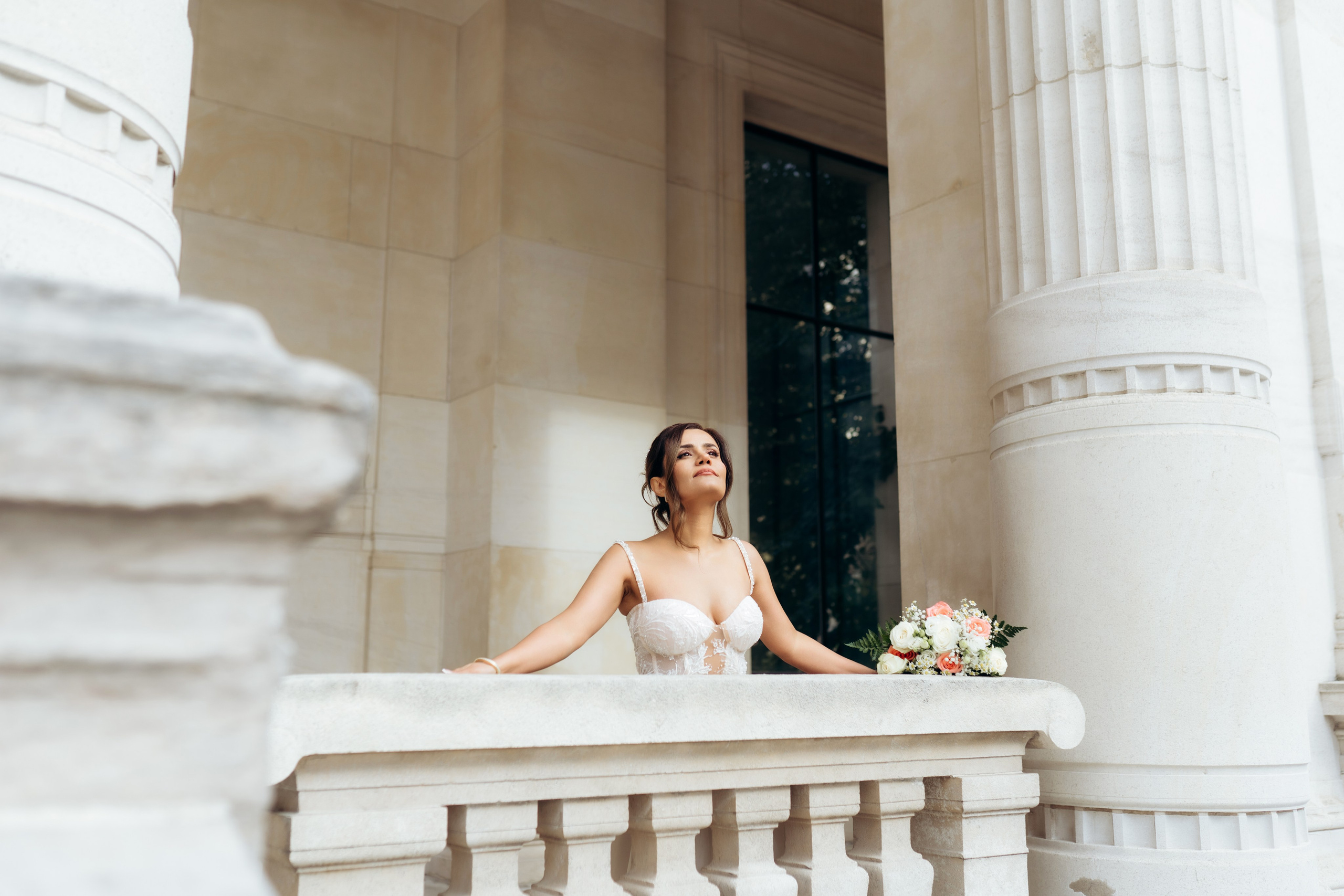 Wedding photo shoot. Professional photographer in Paris — Shybitska Iryna