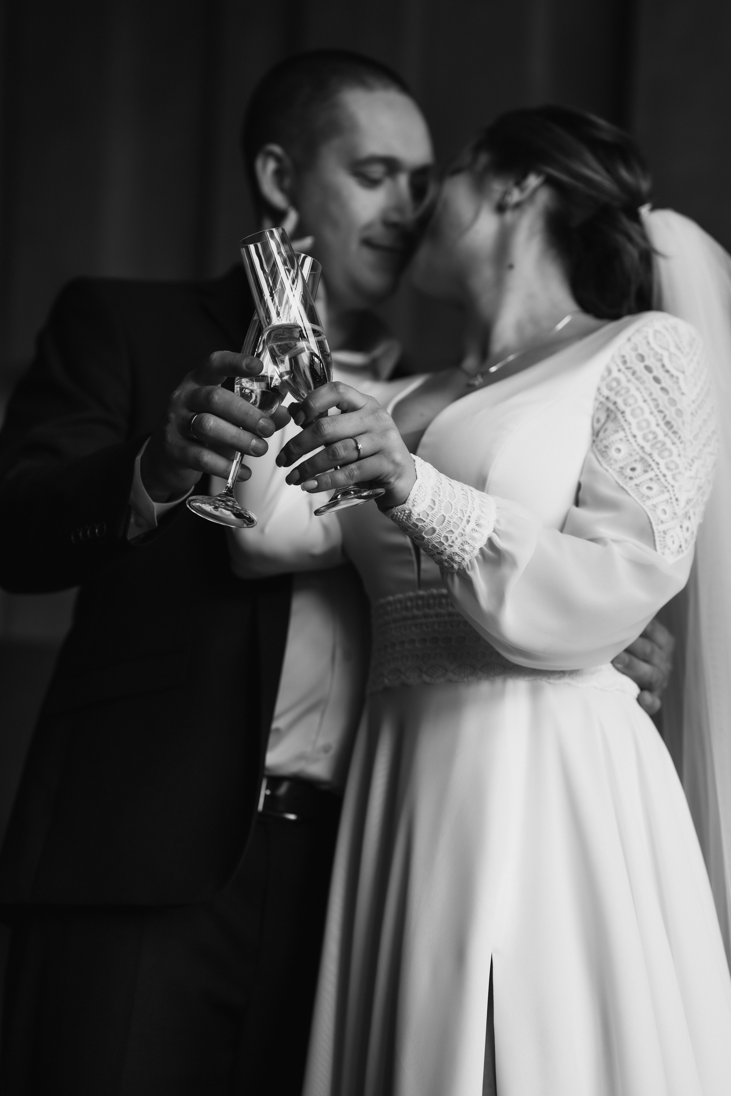 Весільна фотосесія в парку ВДНГ та студії. Professional photographer in Paris — Shybitska Iryna