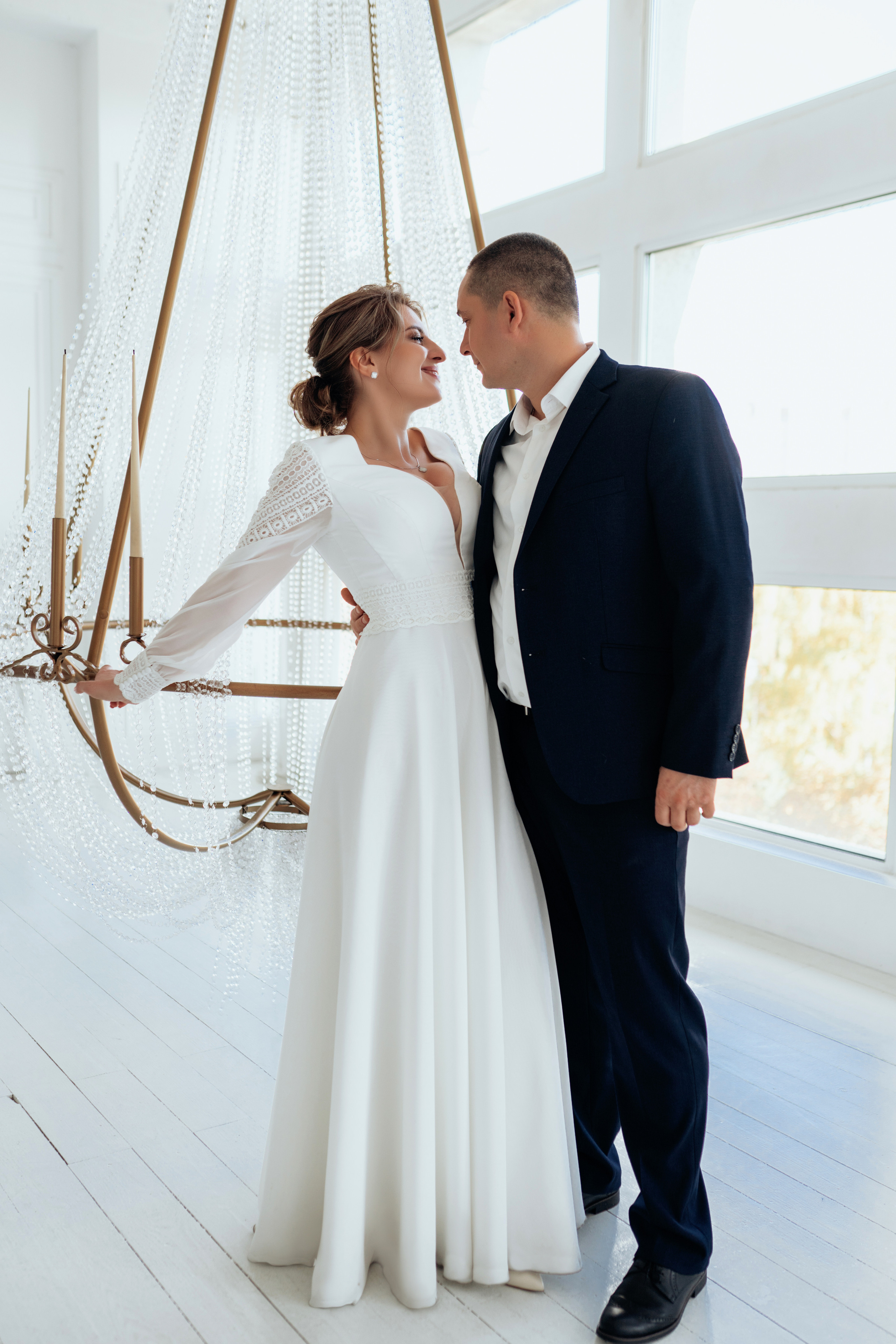 Весільна фотосесія в парку ВДНГ та студії. Professional photographer in Paris — Shybitska Iryna