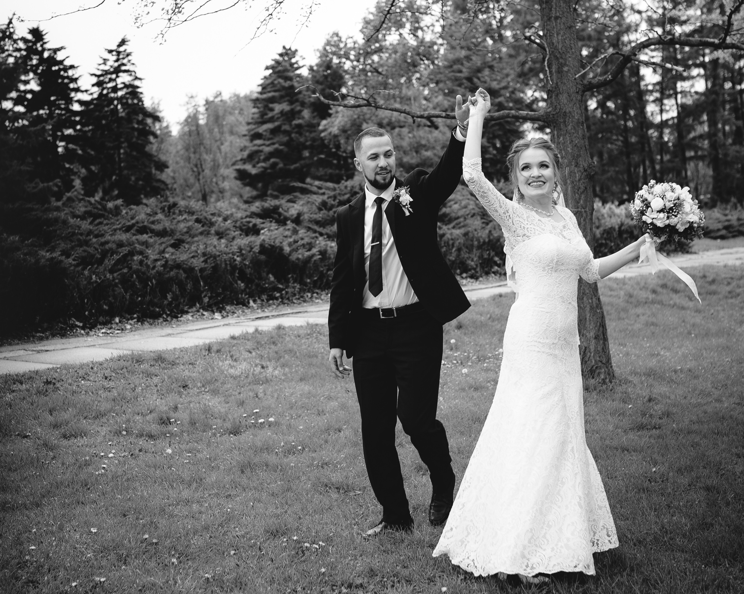 Весільна фотосесія — Ботанічний сад. Professional photographer in Paris — Shybitska Iryna