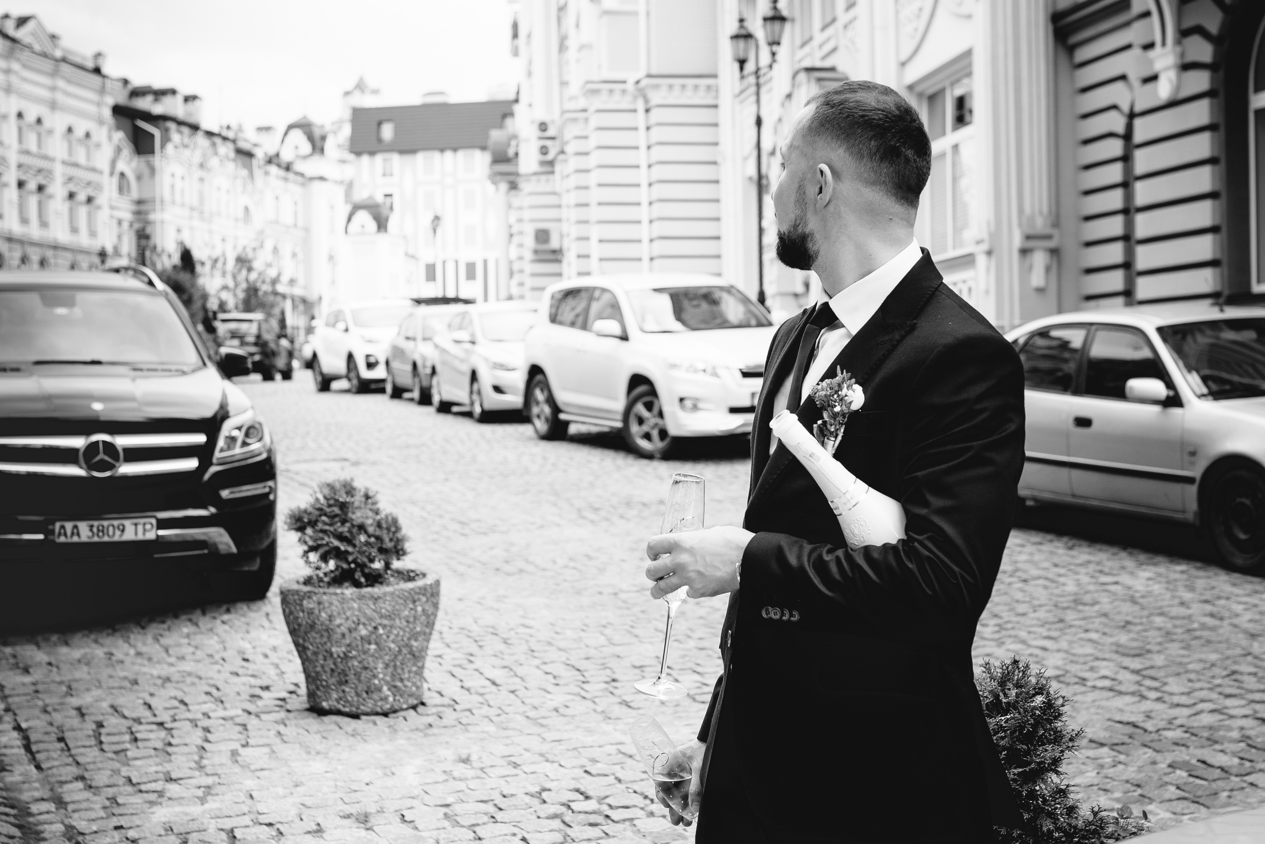 Весільна фотосесія — Ботанічний сад. Professional photographer in Paris — Shybitska Iryna