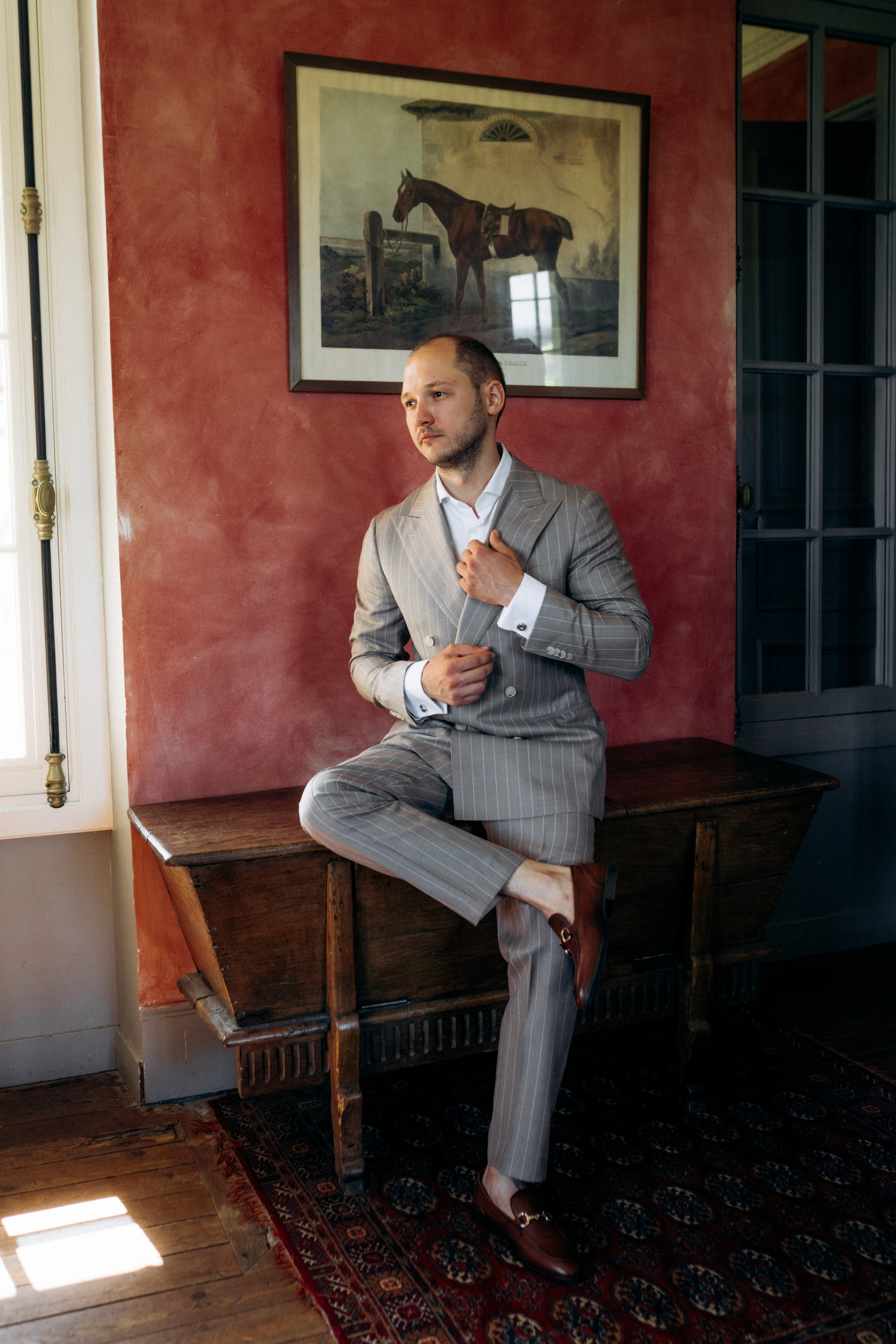 Свадебная фотосессия во французском замке. Professional photographer in Paris — Shybitska Iryna