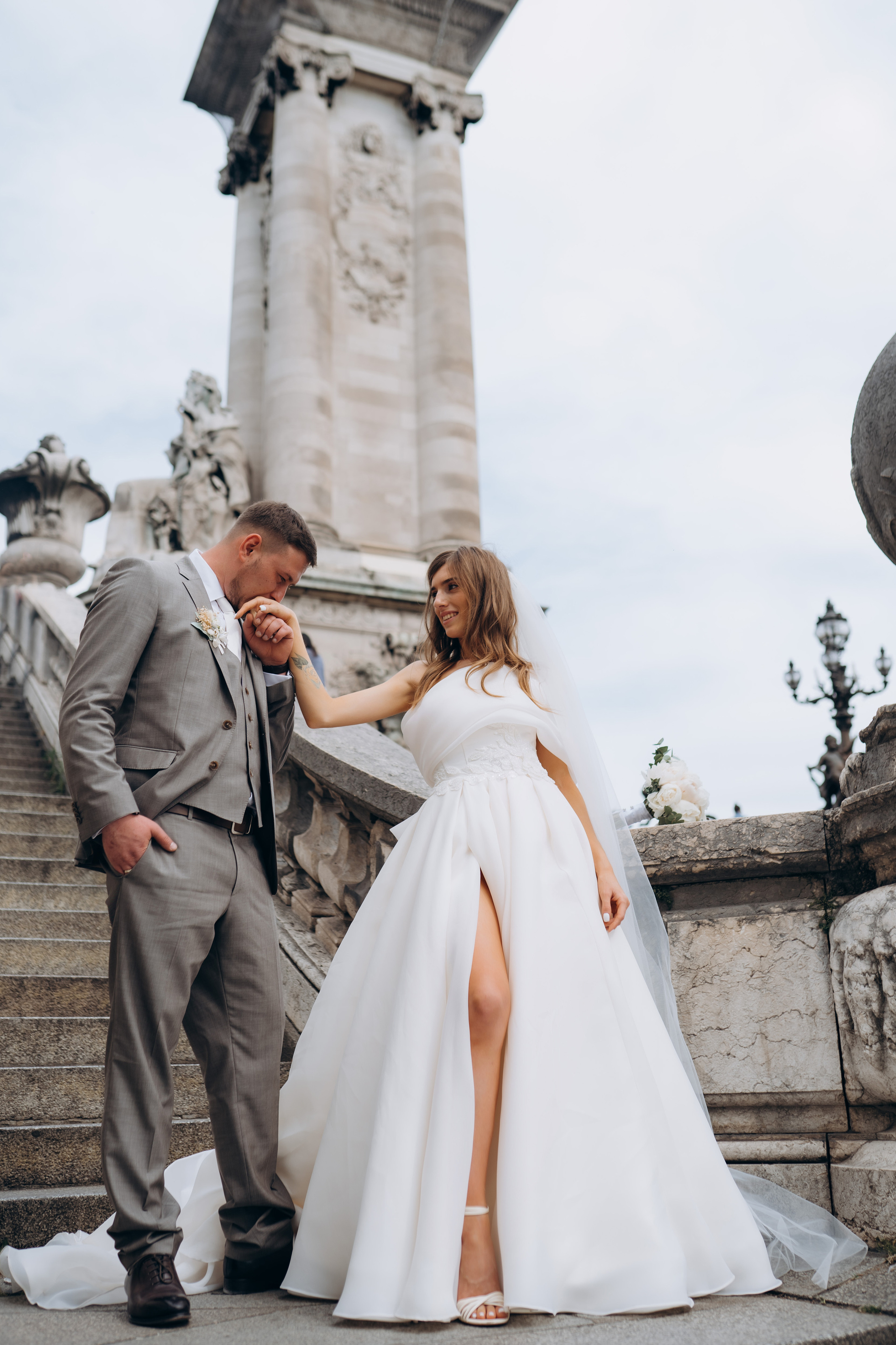 Свадебная фотосессия в Париже. Professional photographer in Paris — Shybitska Iryna