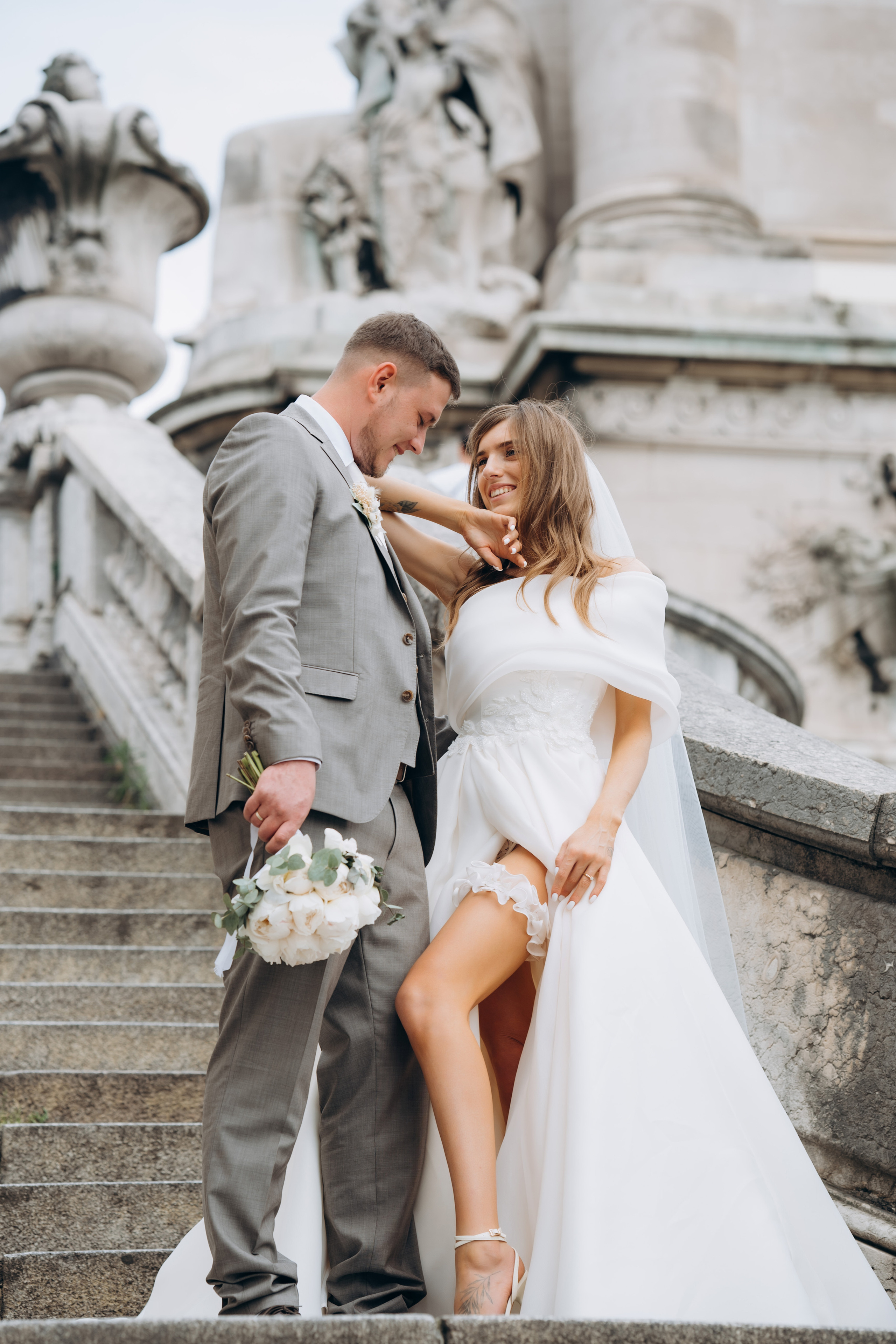 Свадебная фотосессия в Париже. Professional photographer in Paris — Shybitska Iryna