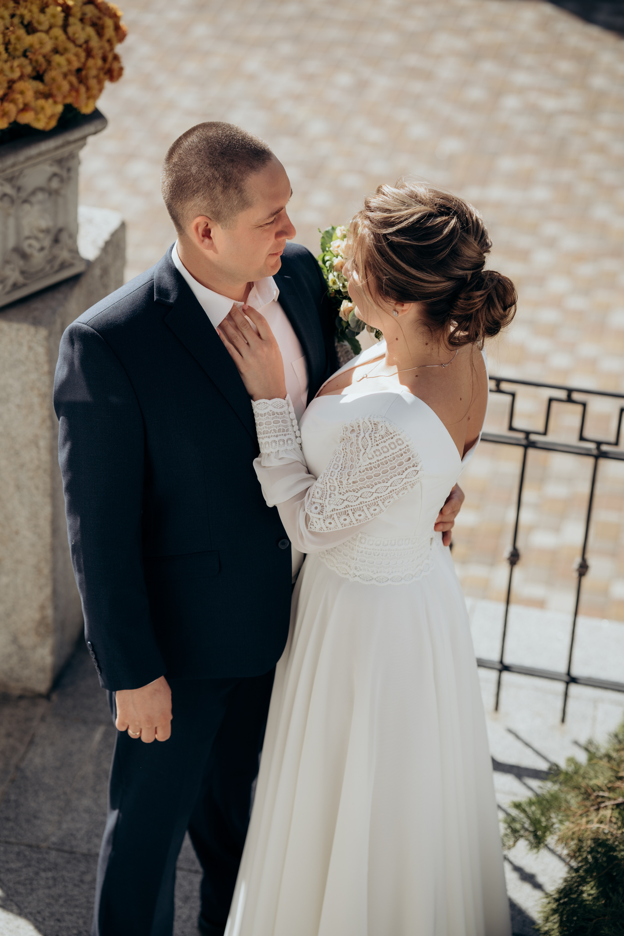 Весільна фотосесія в парку ВДНГ та студії. Professional photographer in Paris — Shybitska Iryna