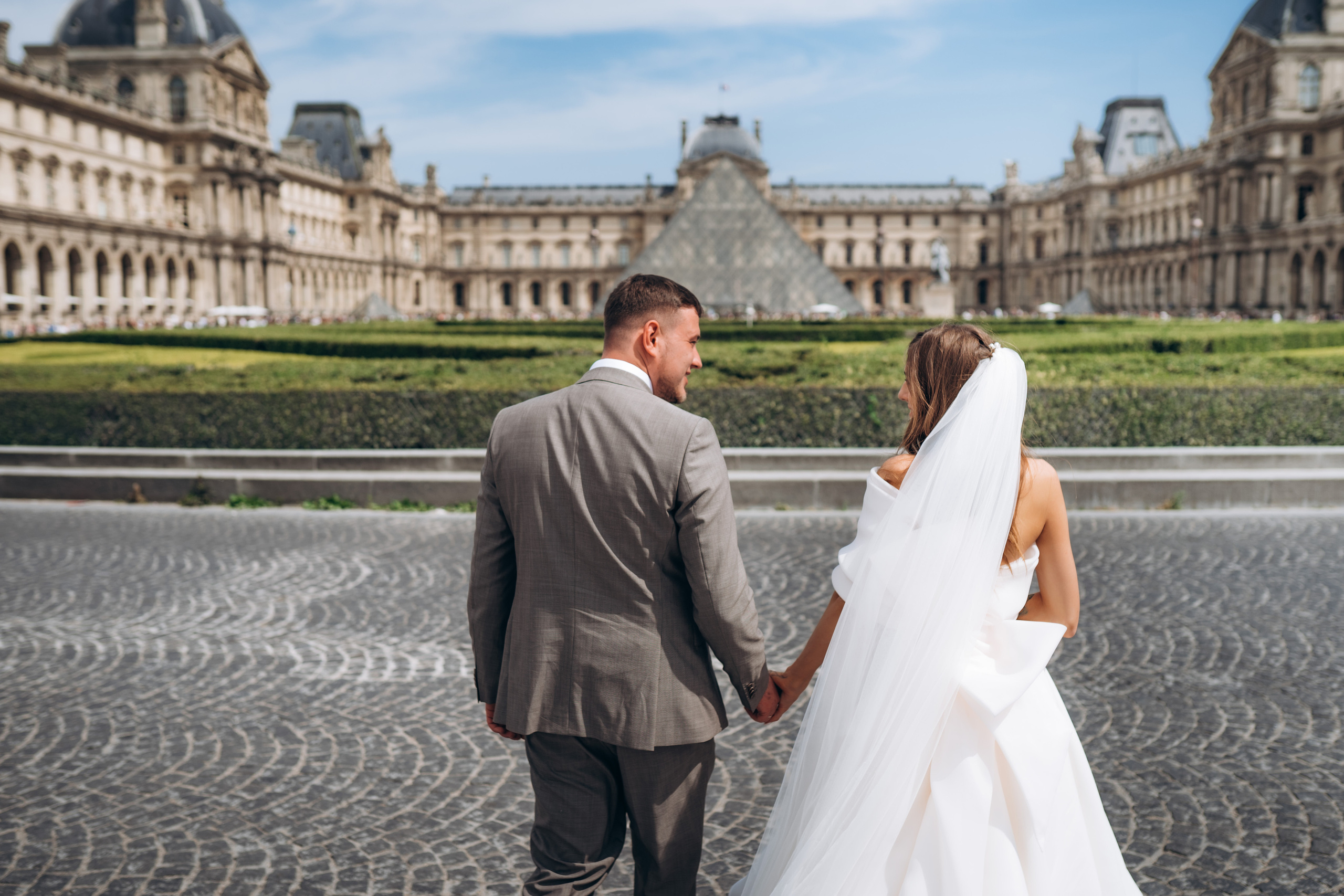 Свадебная фотосессия в Париже. Professional photographer in Paris — Shybitska Iryna