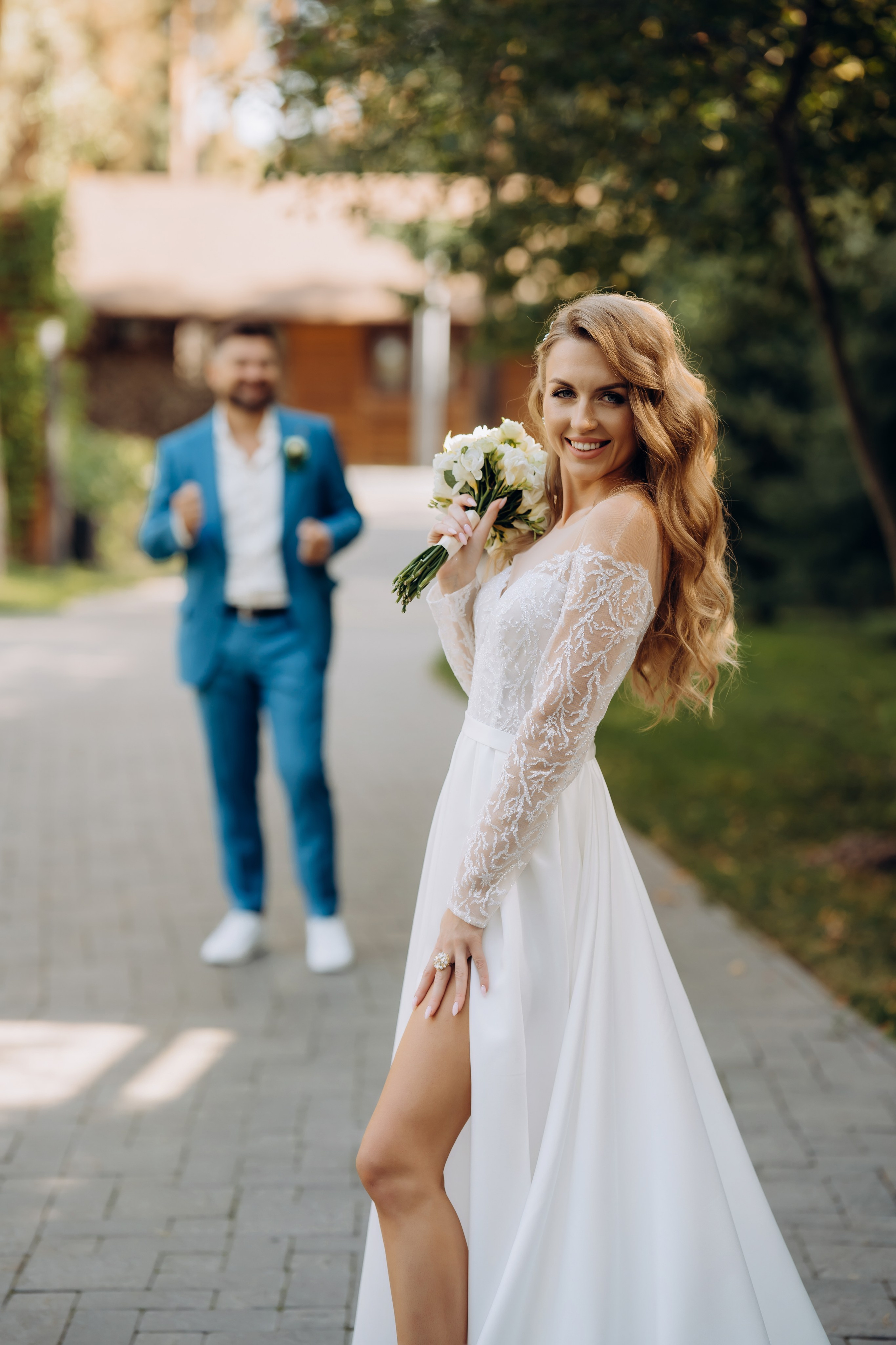 Виїзна церемонія — Весілля у сімейному колі. Professional photographer in Paris — Shybitska Iryna