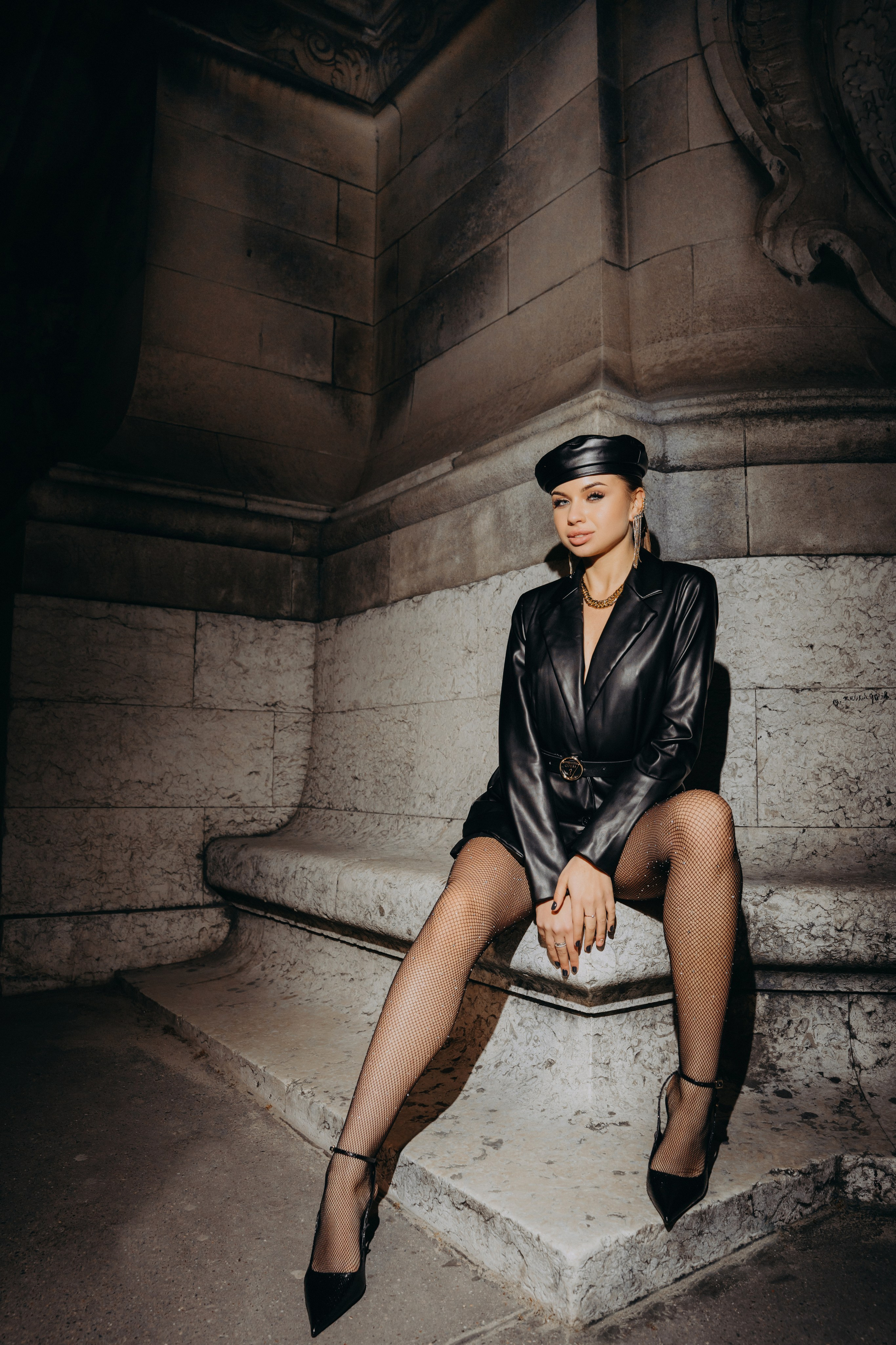 Night Paris/Ночная фотоссесия в Париже. Professional photographer in Paris — Shybitska Iryna