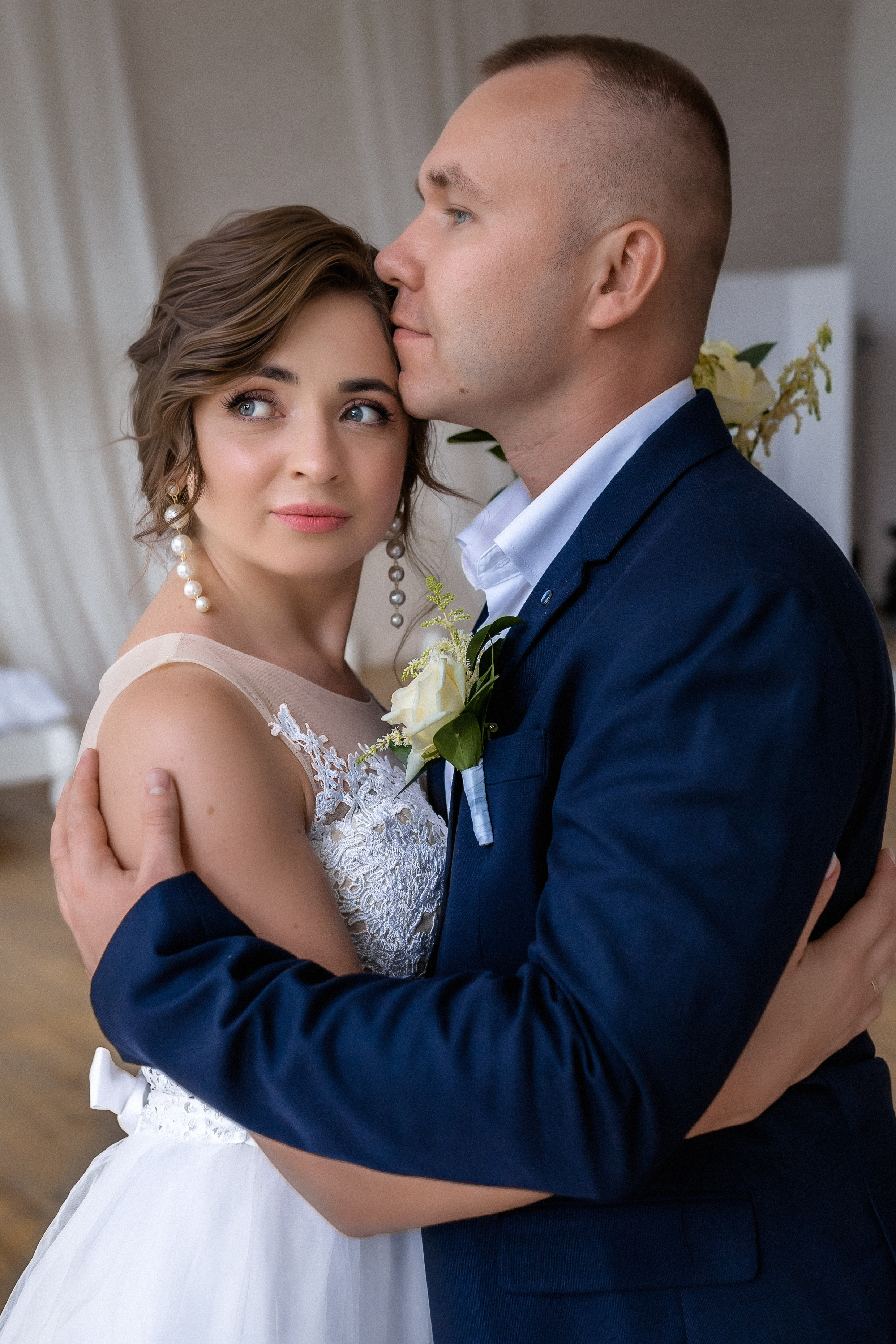 Весільна фотосесія у фотостудії. Professional photographer in Paris — Shybitska Iryna