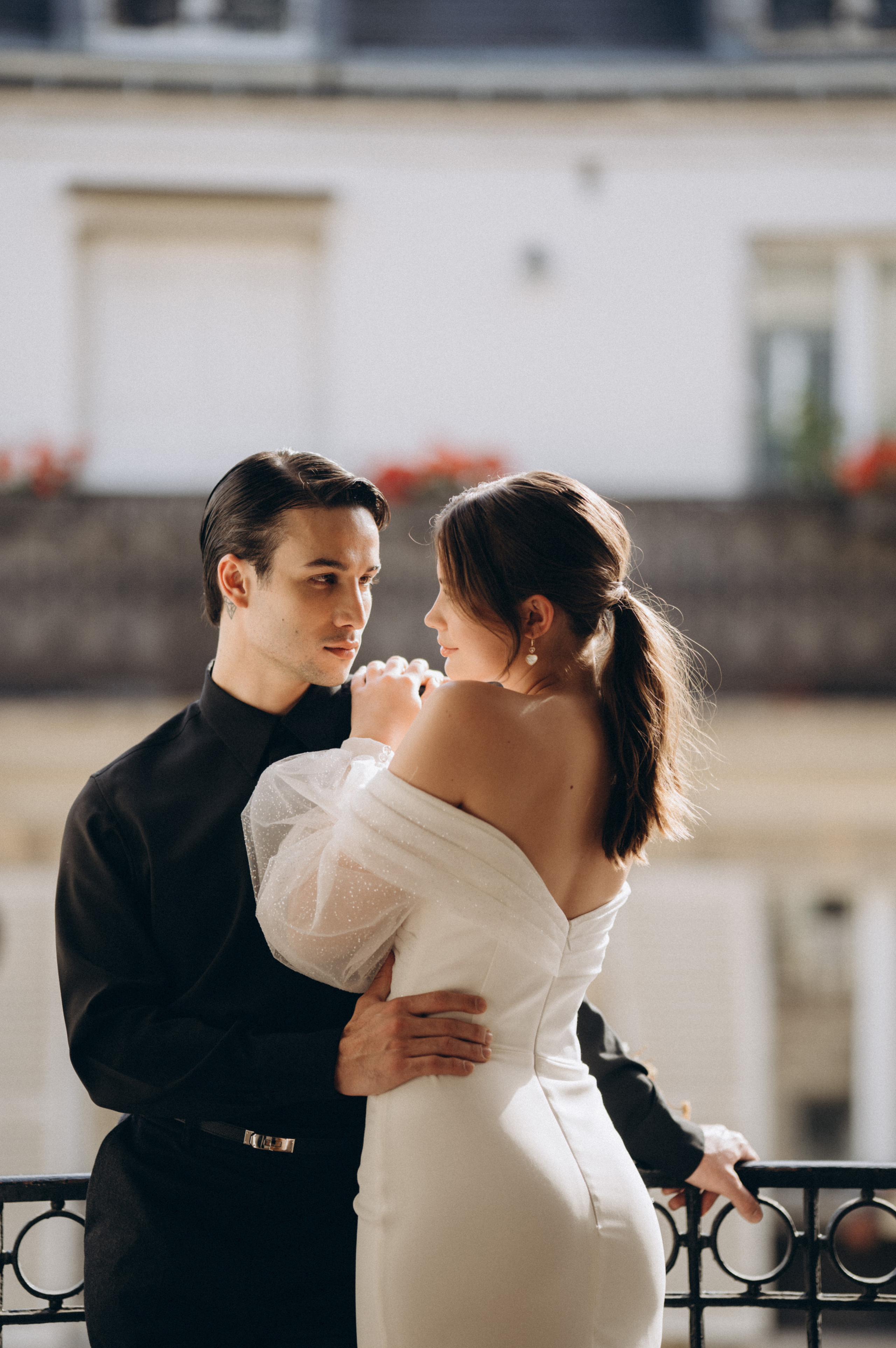 Wedding photo shoot in Paris. Professional photographer in Paris — Shybitska Iryna