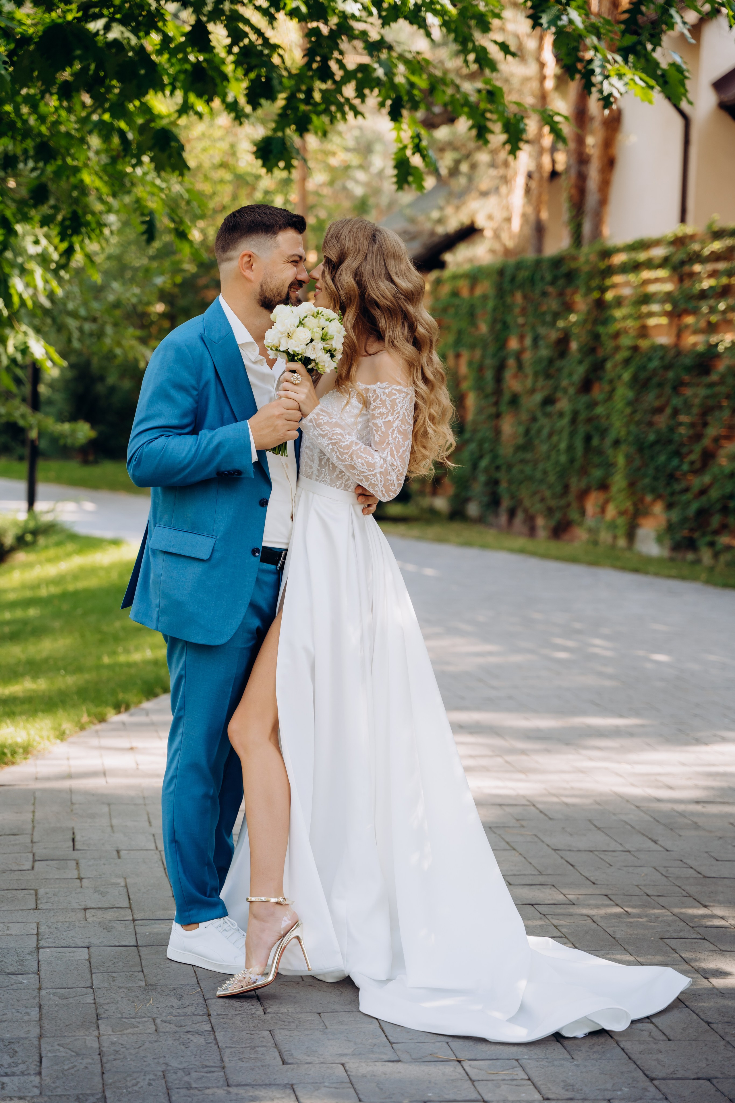 Виїзна церемонія — Весілля у сімейному колі. Professional photographer in Paris — Shybitska Iryna