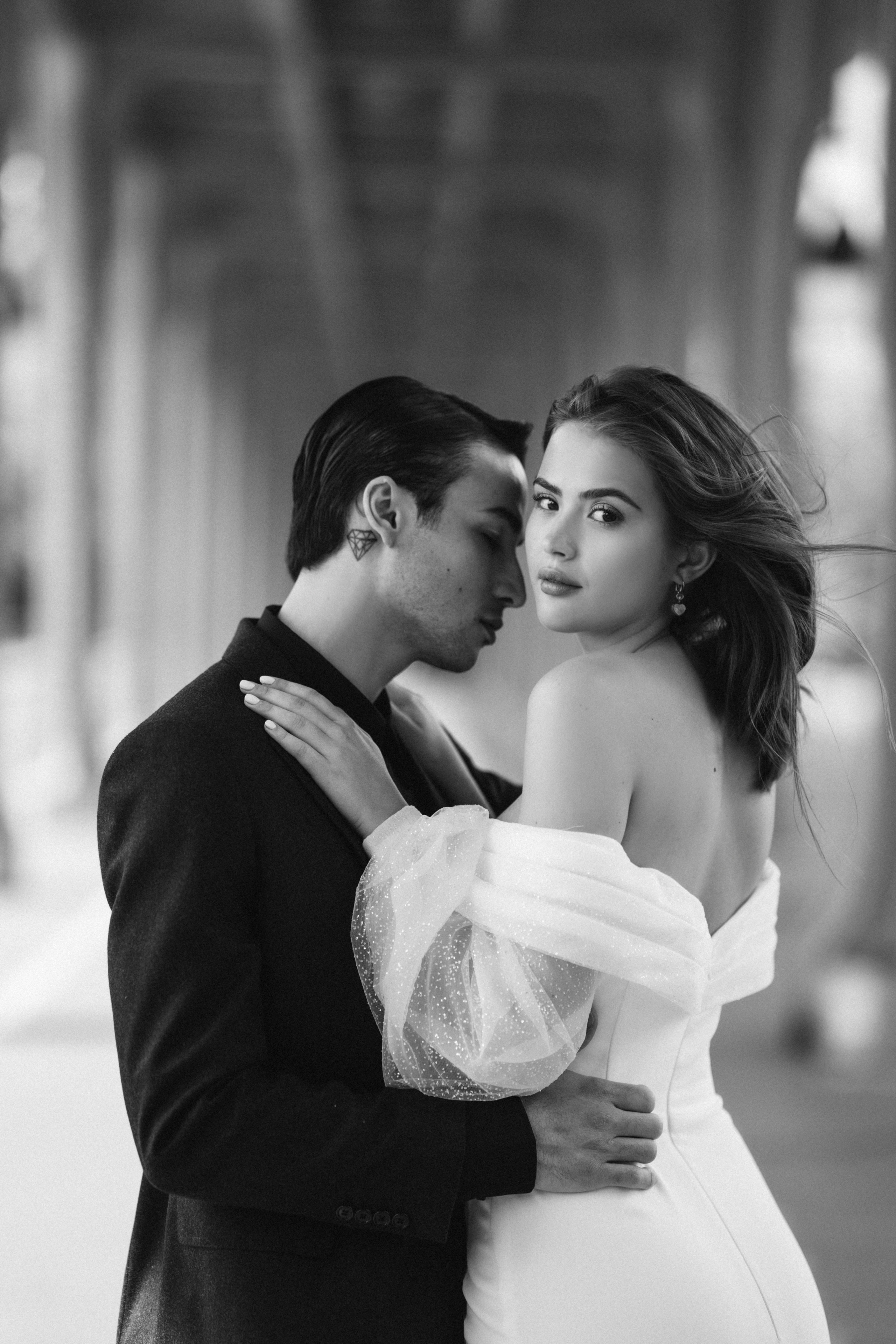 Wedding photo shoot in Paris. Professional photographer in Paris — Shybitska Iryna