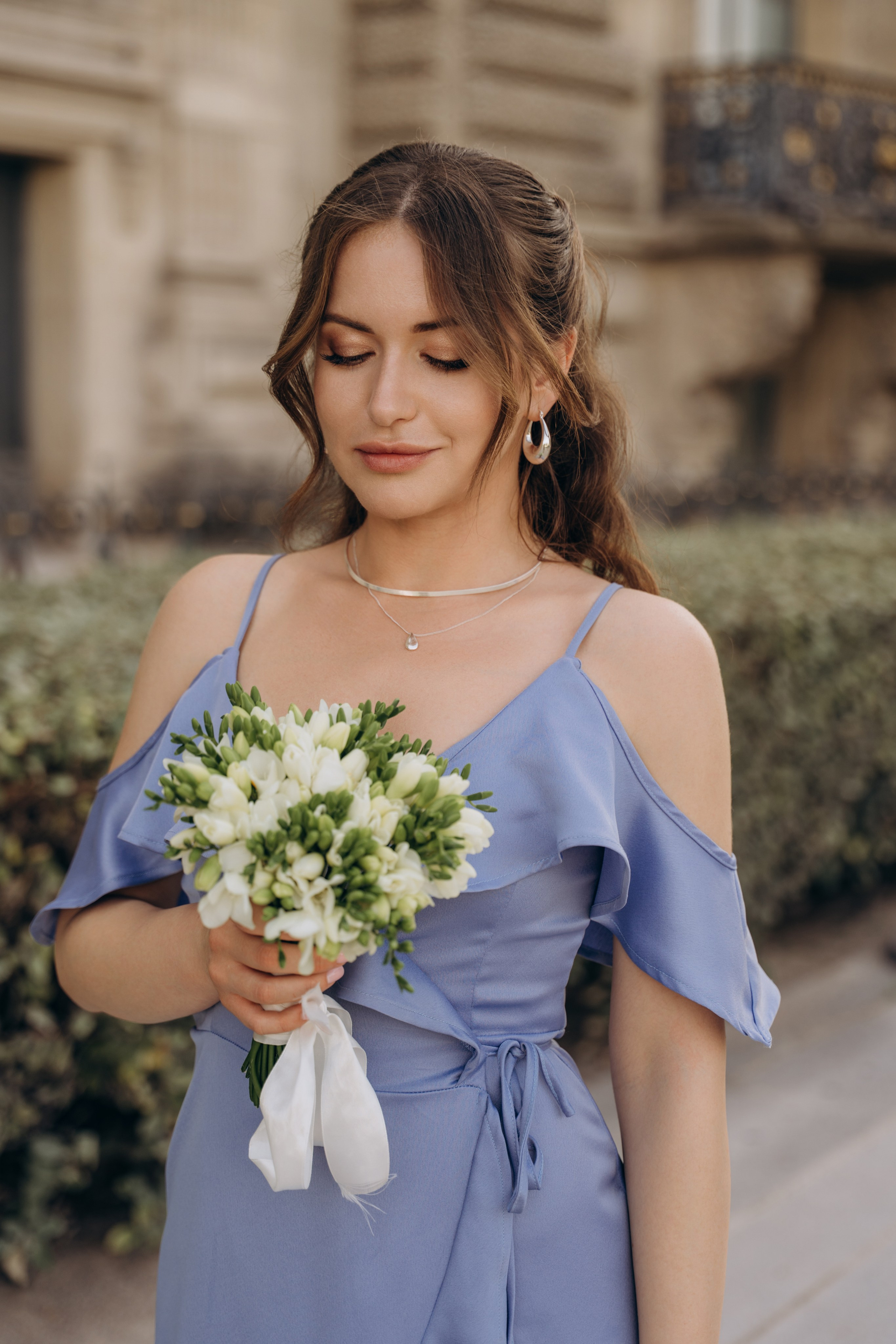 Wedding Day in Paris and Reception. Professional photographer in Paris — Shybitska Iryna