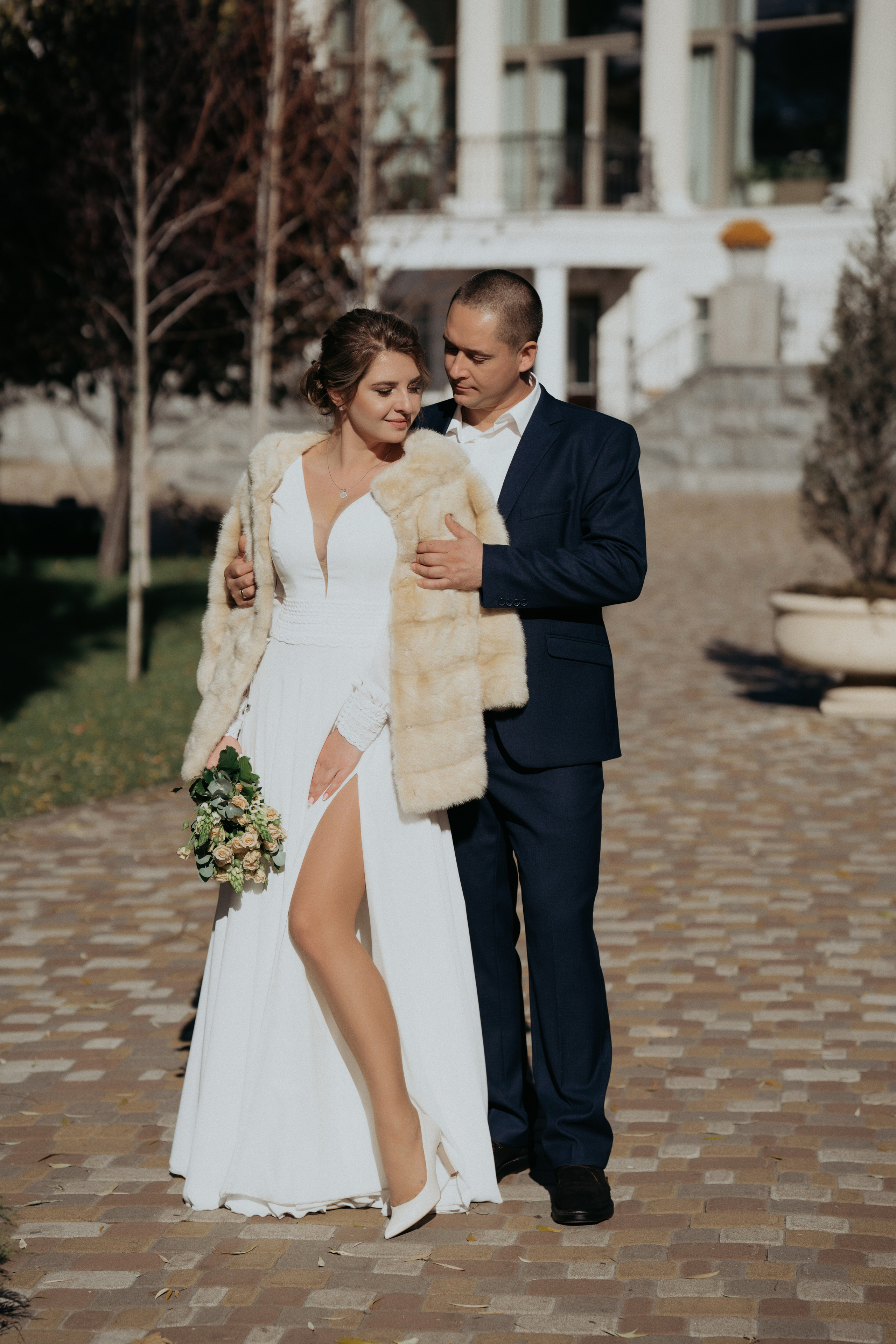 Весільна фотосесія в парку ВДНГ та студії. Professional photographer in Paris — Shybitska Iryna