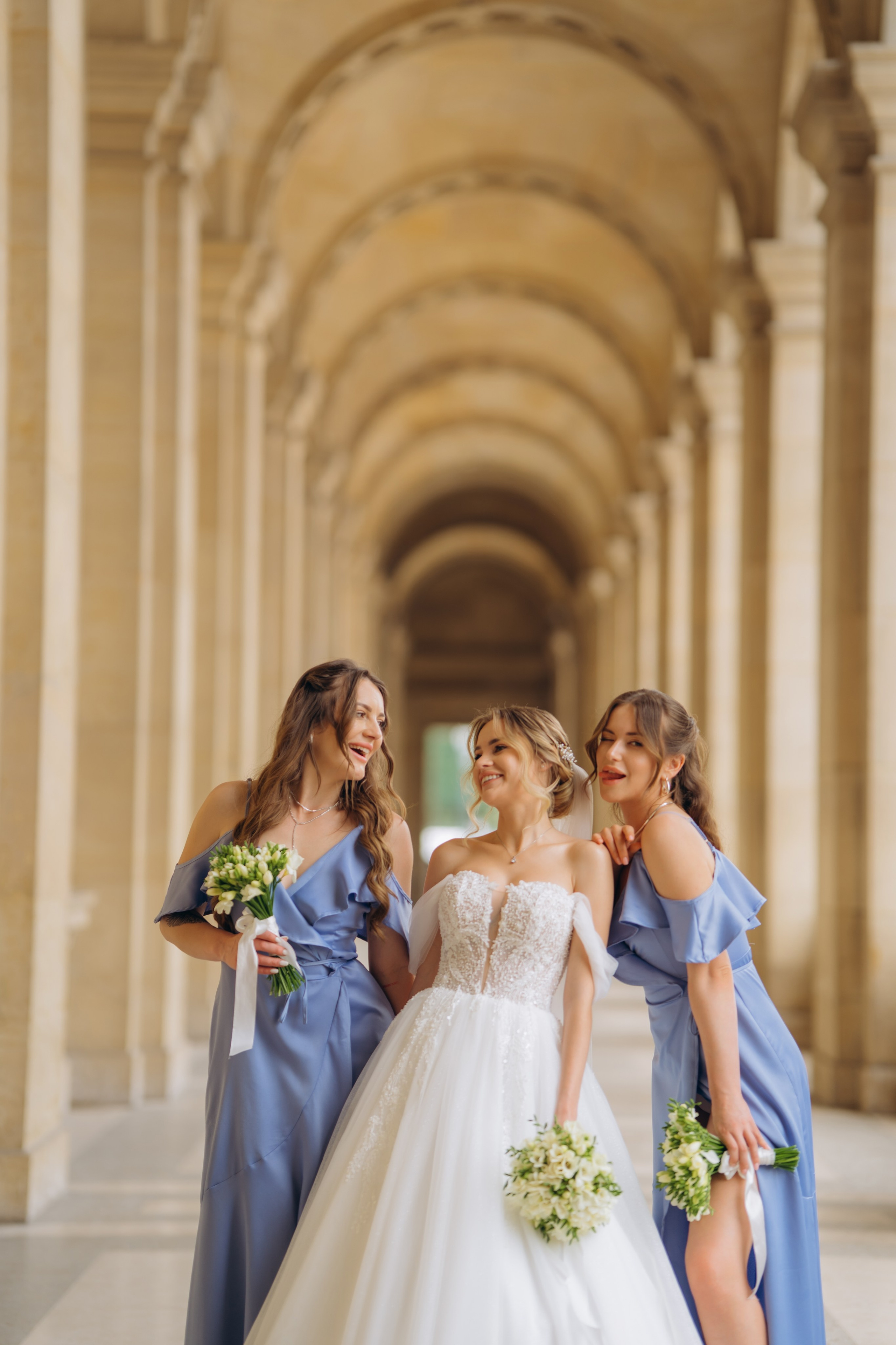 Wedding Day in Paris and Reception. Professional photographer in Paris — Shybitska Iryna