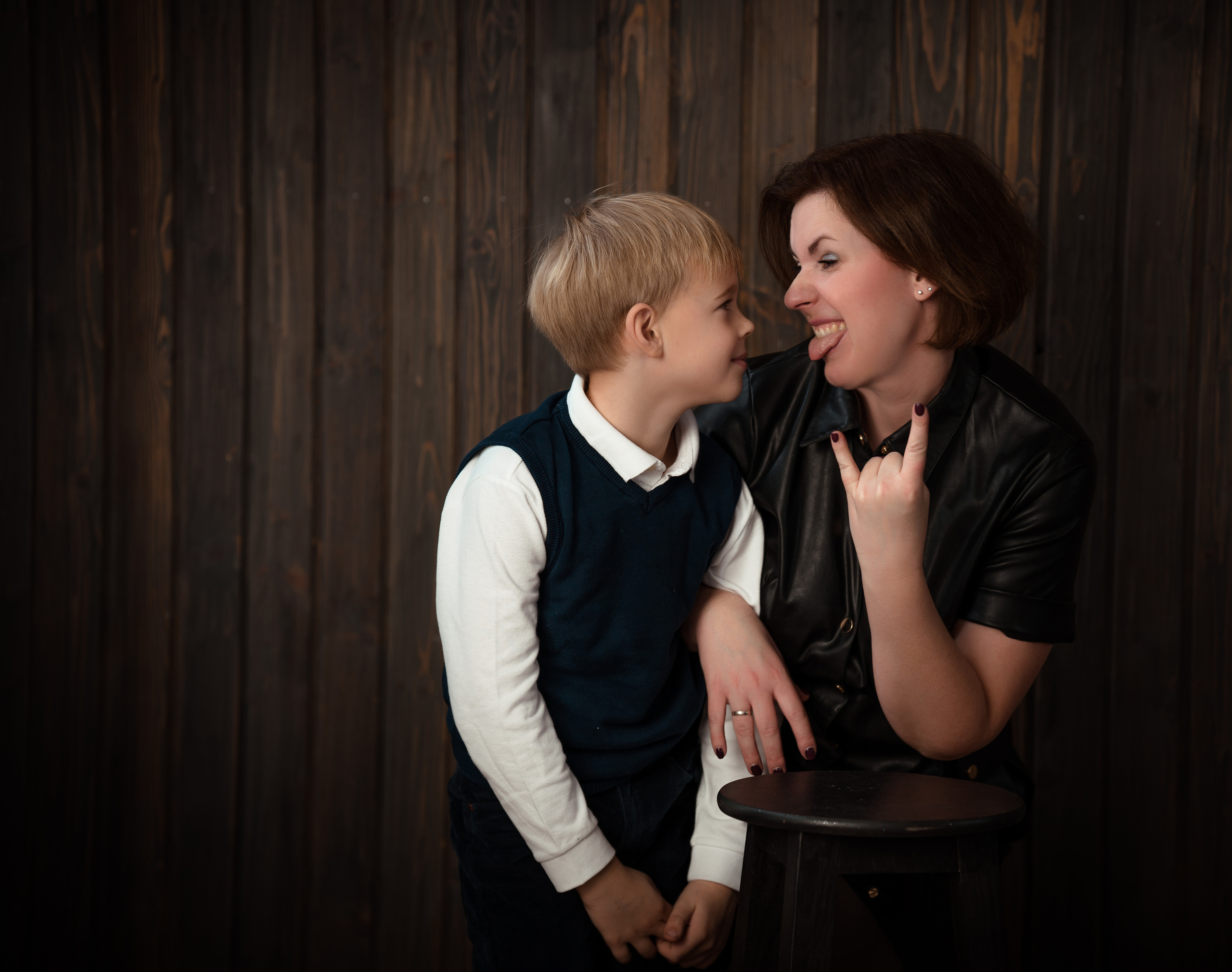 Портретна фотосесія в студії. Professional photographer in Paris — Shybitska Iryna