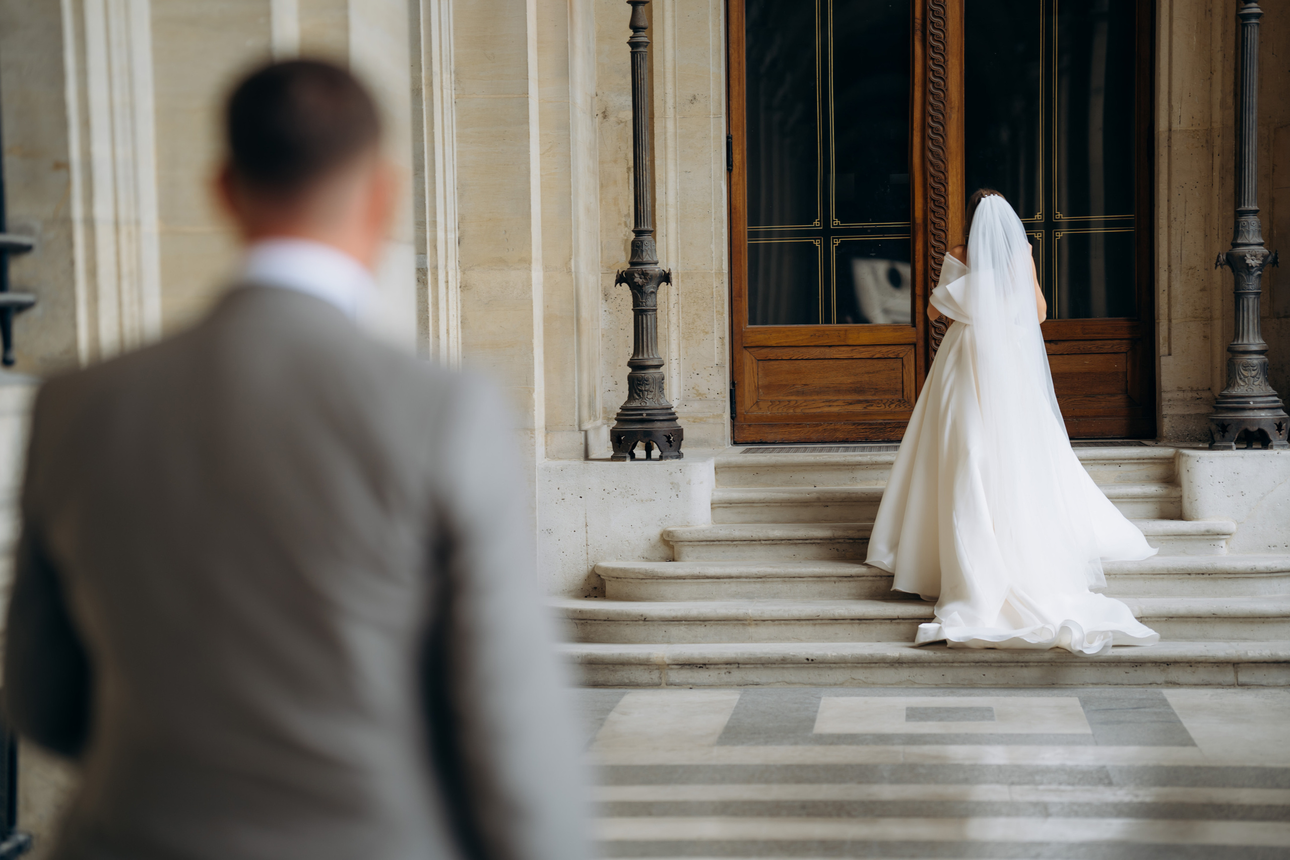 Свадебная фотосессия в Париже. Professional photographer in Paris — Shybitska Iryna