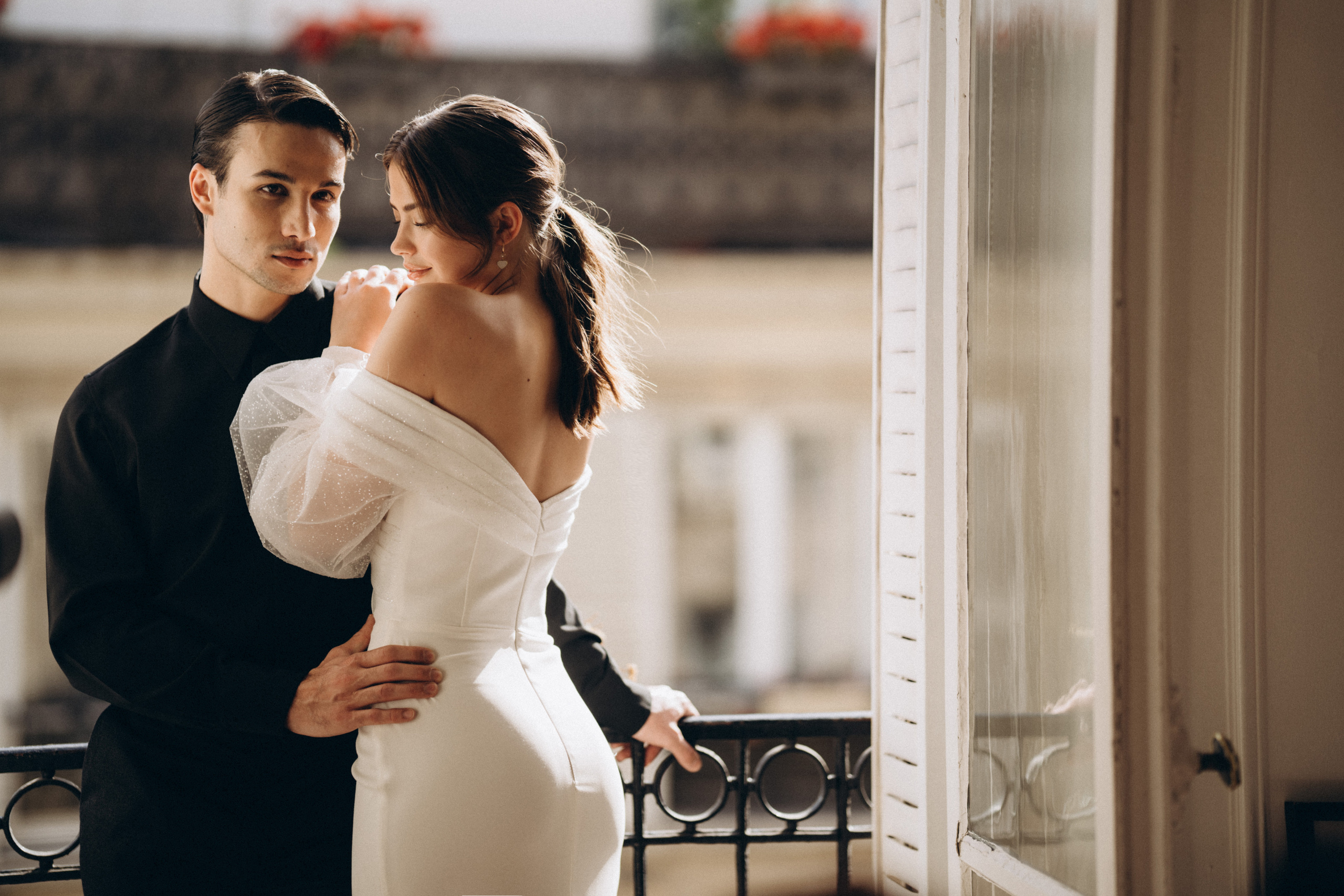 Wedding photo shoot in Paris. Professional photographer in Paris — Shybitska Iryna