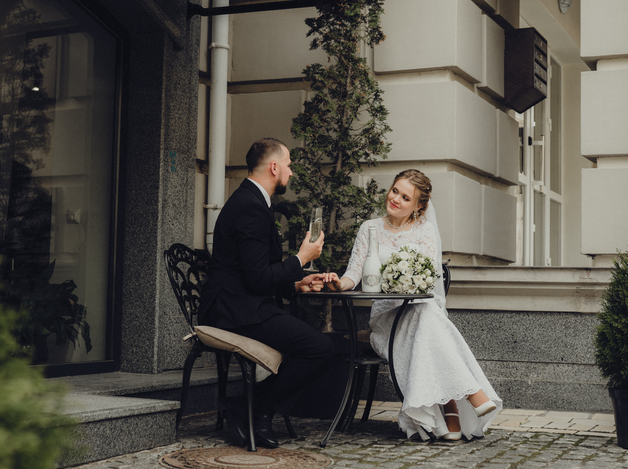 Весільна фотосесія — Ботанічний сад. Professional photographer in Paris — Shybitska Iryna