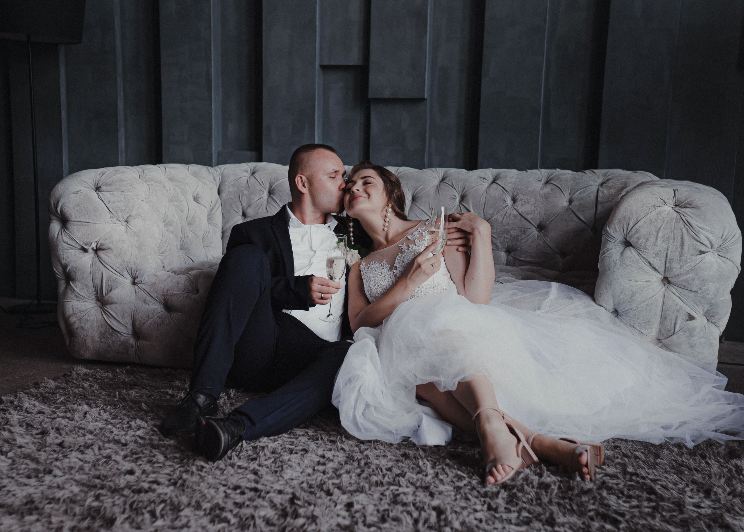 Весільна фотосесія у фотостудії. Professional photographer in Paris — Shybitska Iryna