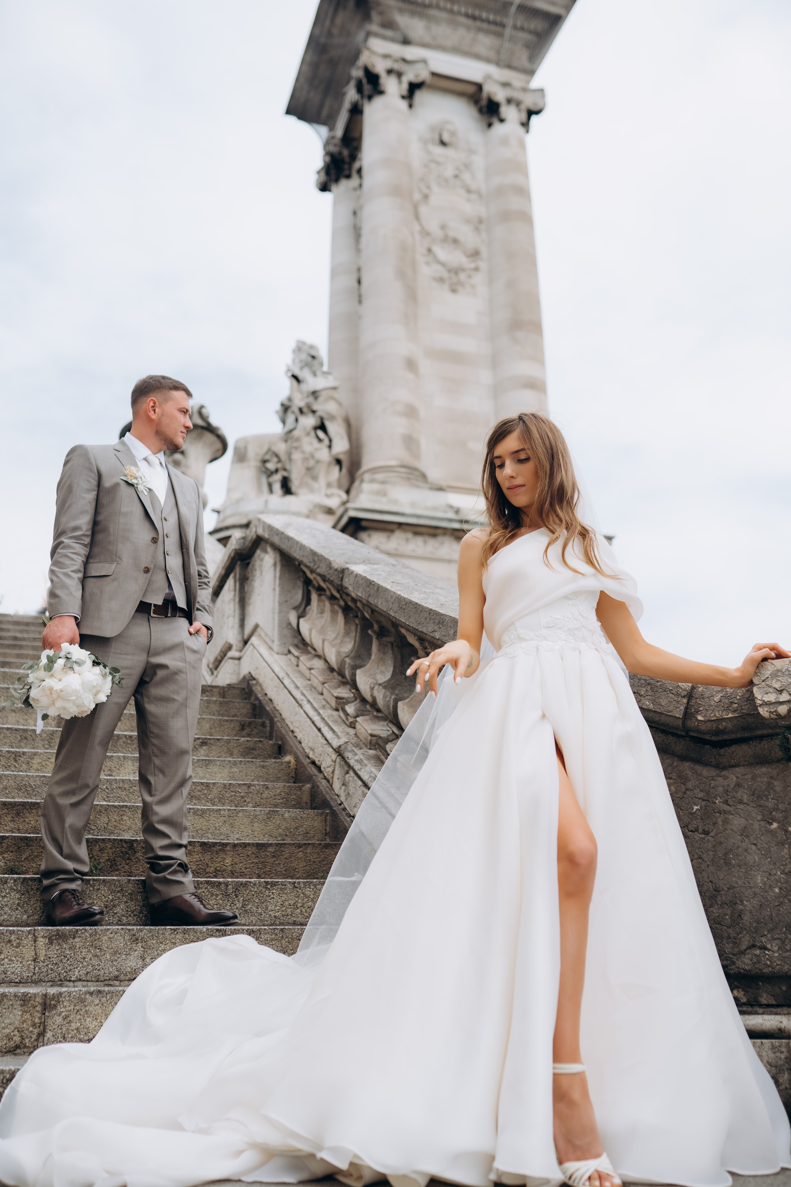 Свадебная фотосессия в Париже. Professional photographer in Paris — Shybitska Iryna