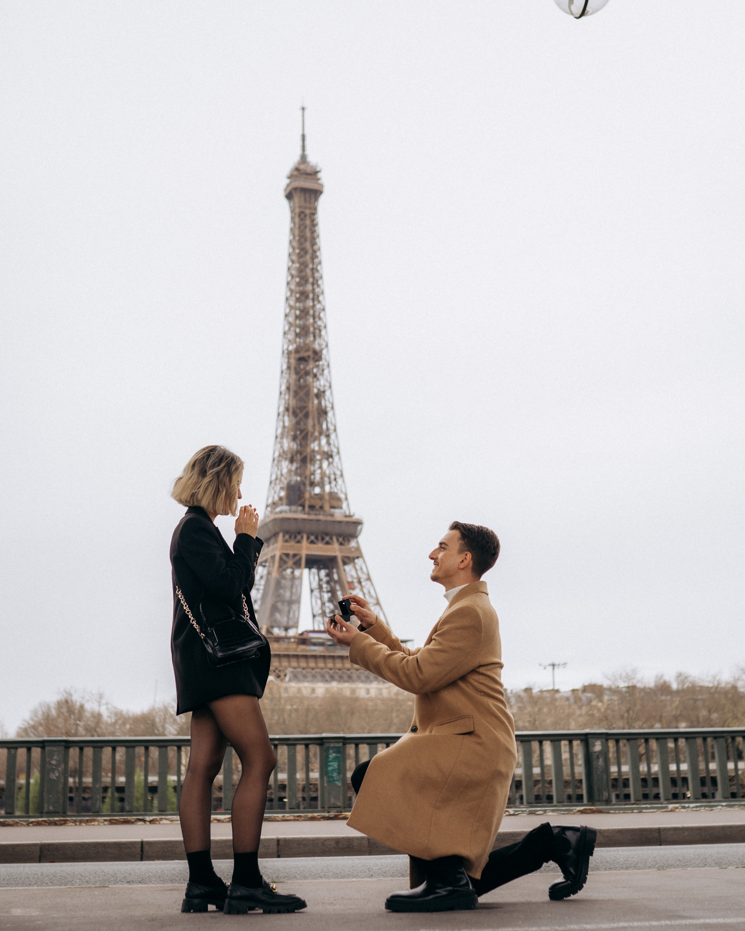 Proposal in Paris — Photographer Paris. Professional photographer in Paris — Shybitska Iryna