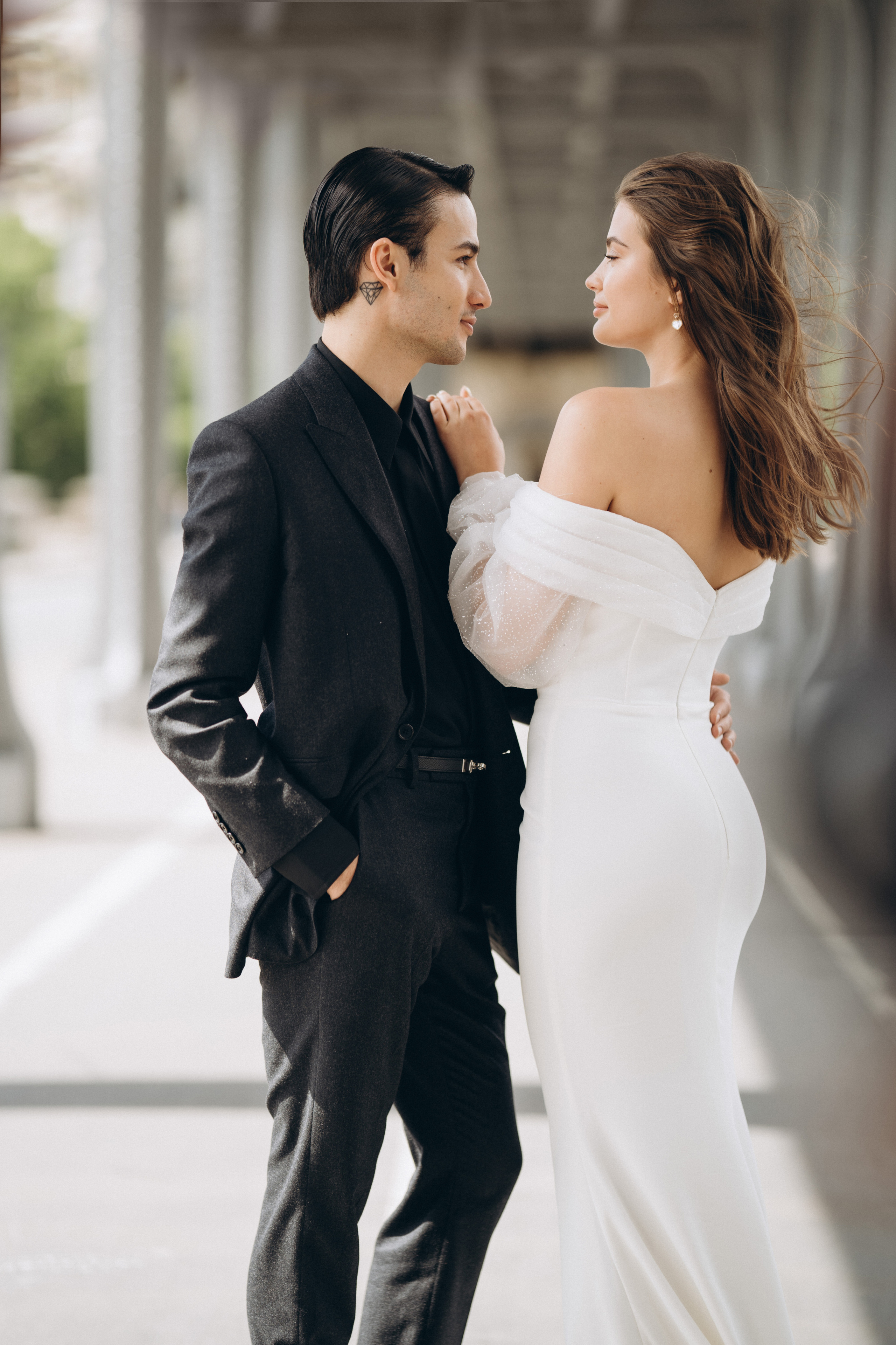 Wedding photo shoot in Paris. Professional photographer in Paris — Shybitska Iryna