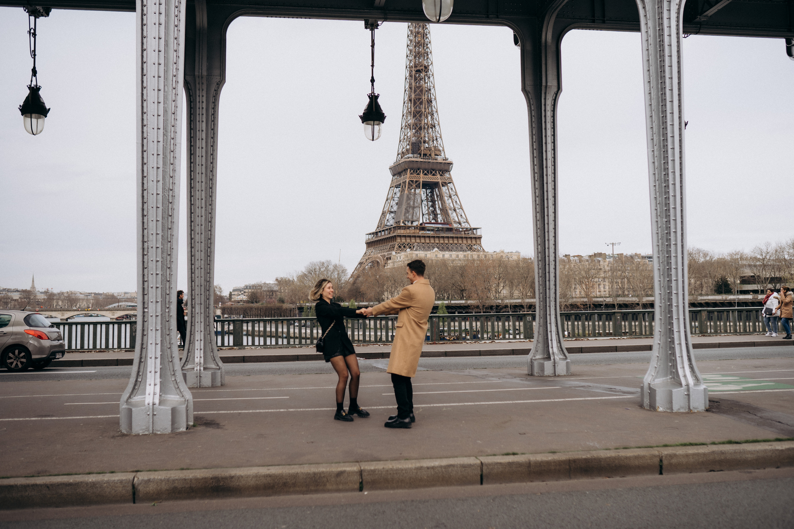 Proposal in Paris — Photographer Paris. Professional photographer in Paris — Shybitska Iryna
