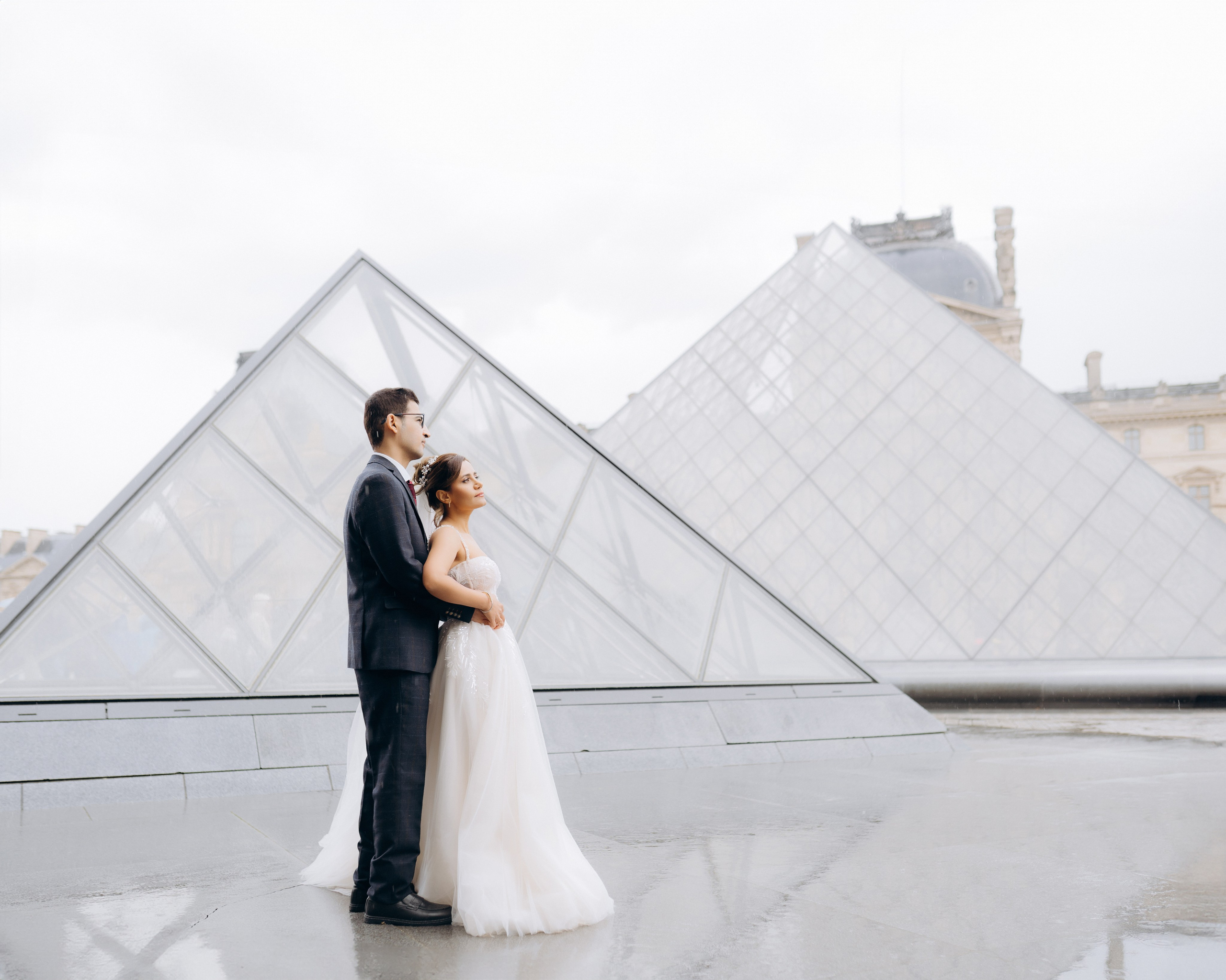 Wedding photo shoot. Professional photographer in Paris — Shybitska Iryna
