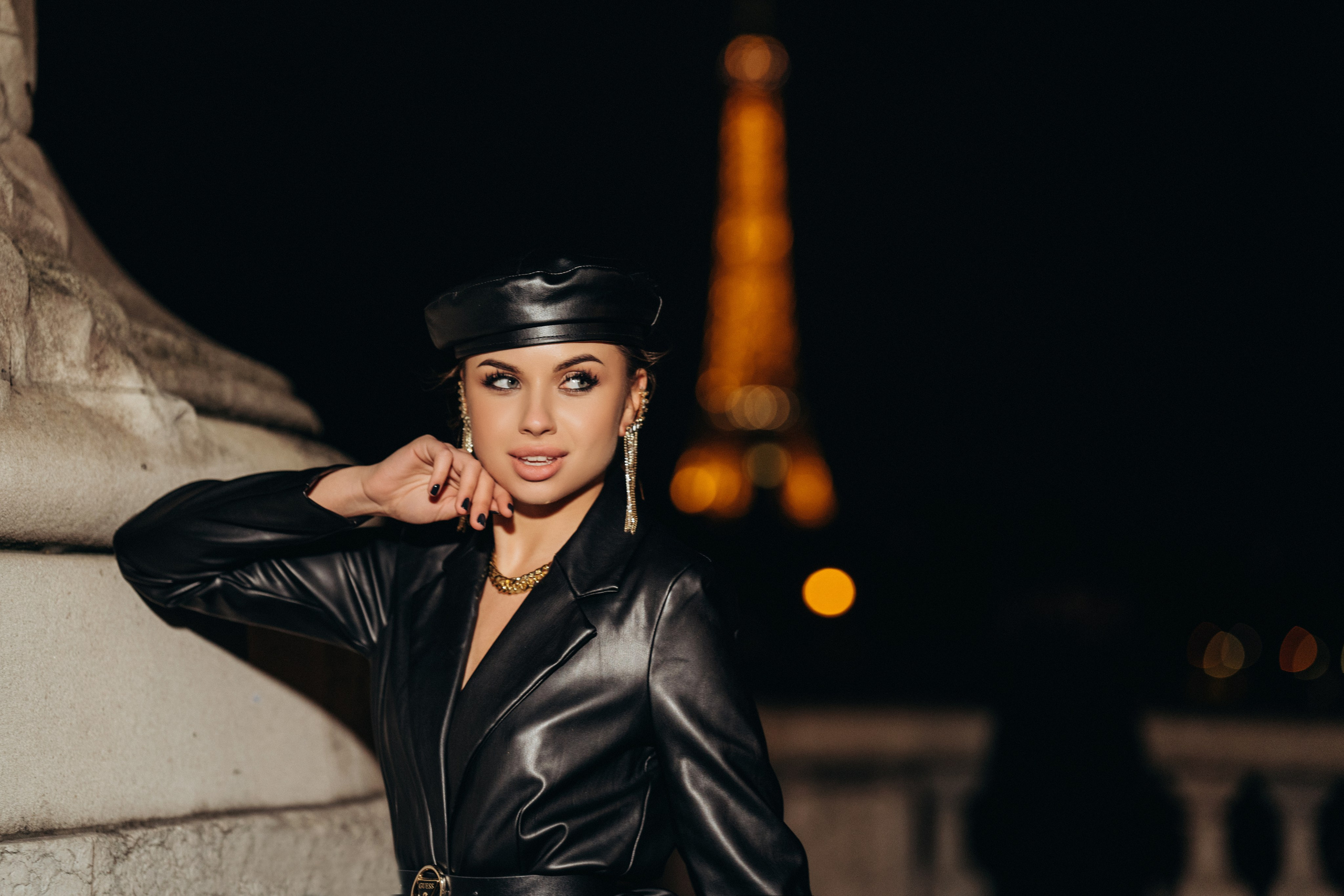 Night Paris/Ночная фотоссесия в Париже. Professional photographer in Paris — Shybitska Iryna