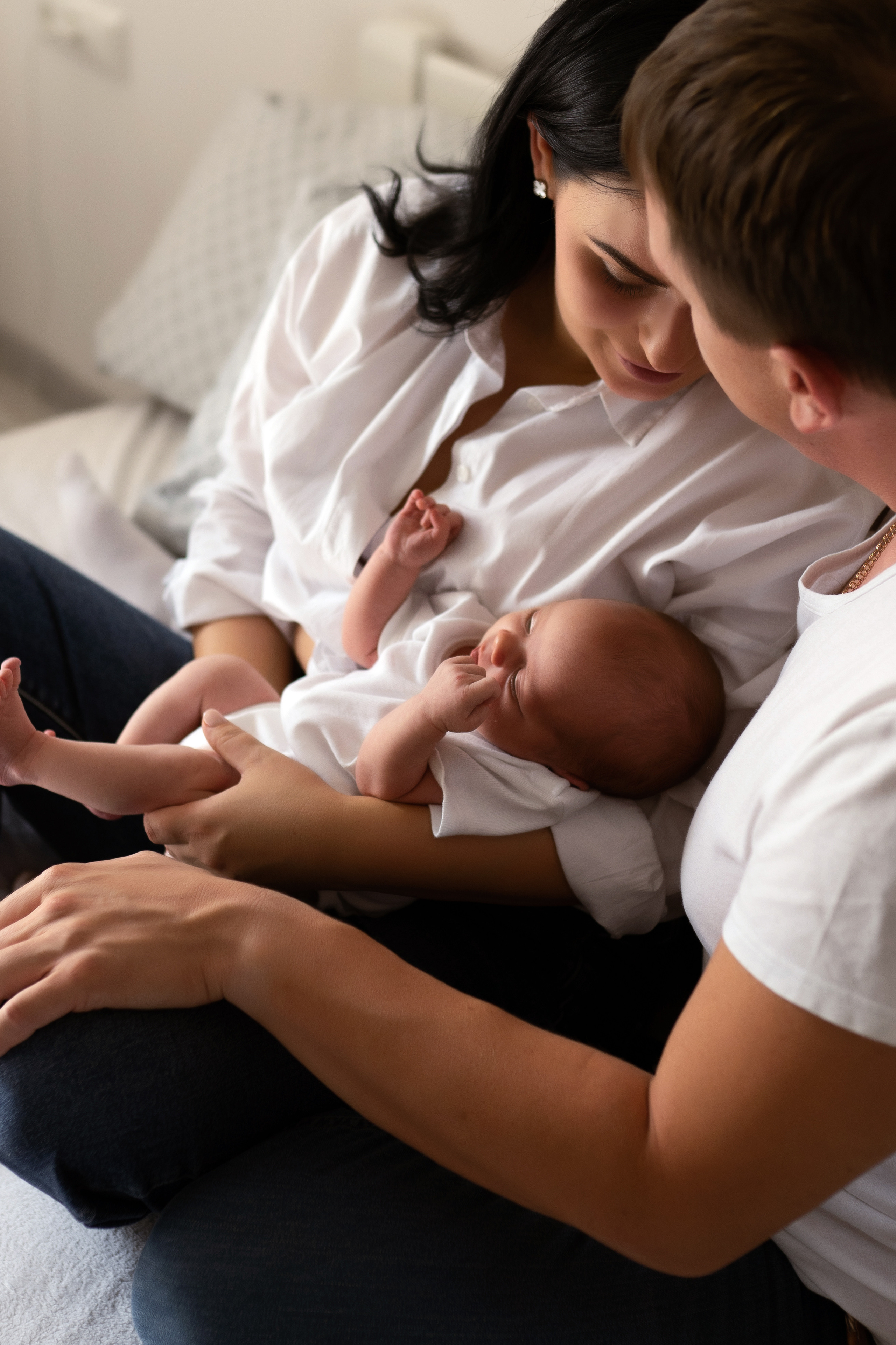 Домашня фотосесія новонародженого. Professional photographer in Paris — Shybitska Iryna