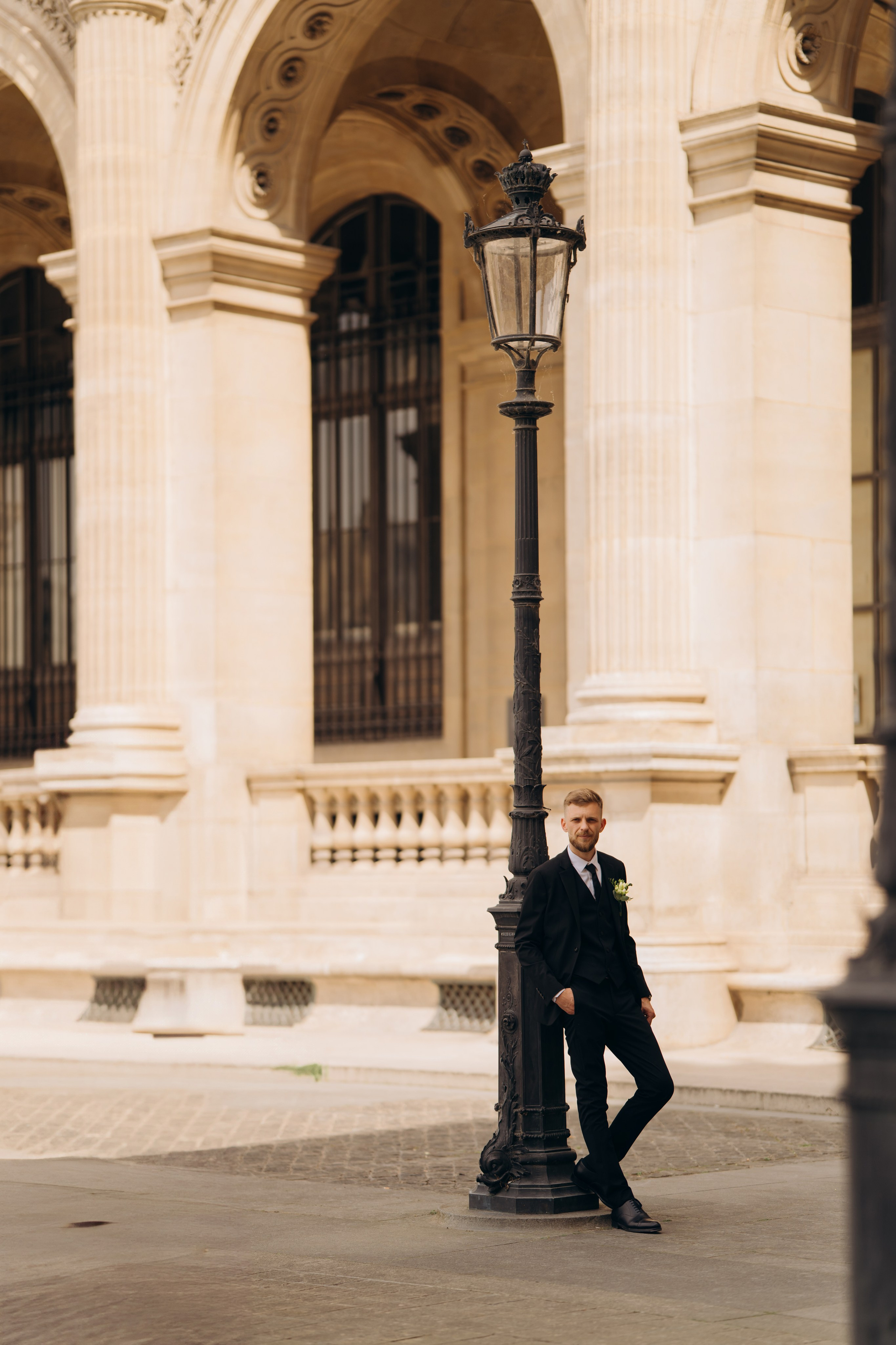 Wedding Day in Paris and Reception. Professional photographer in Paris — Shybitska Iryna