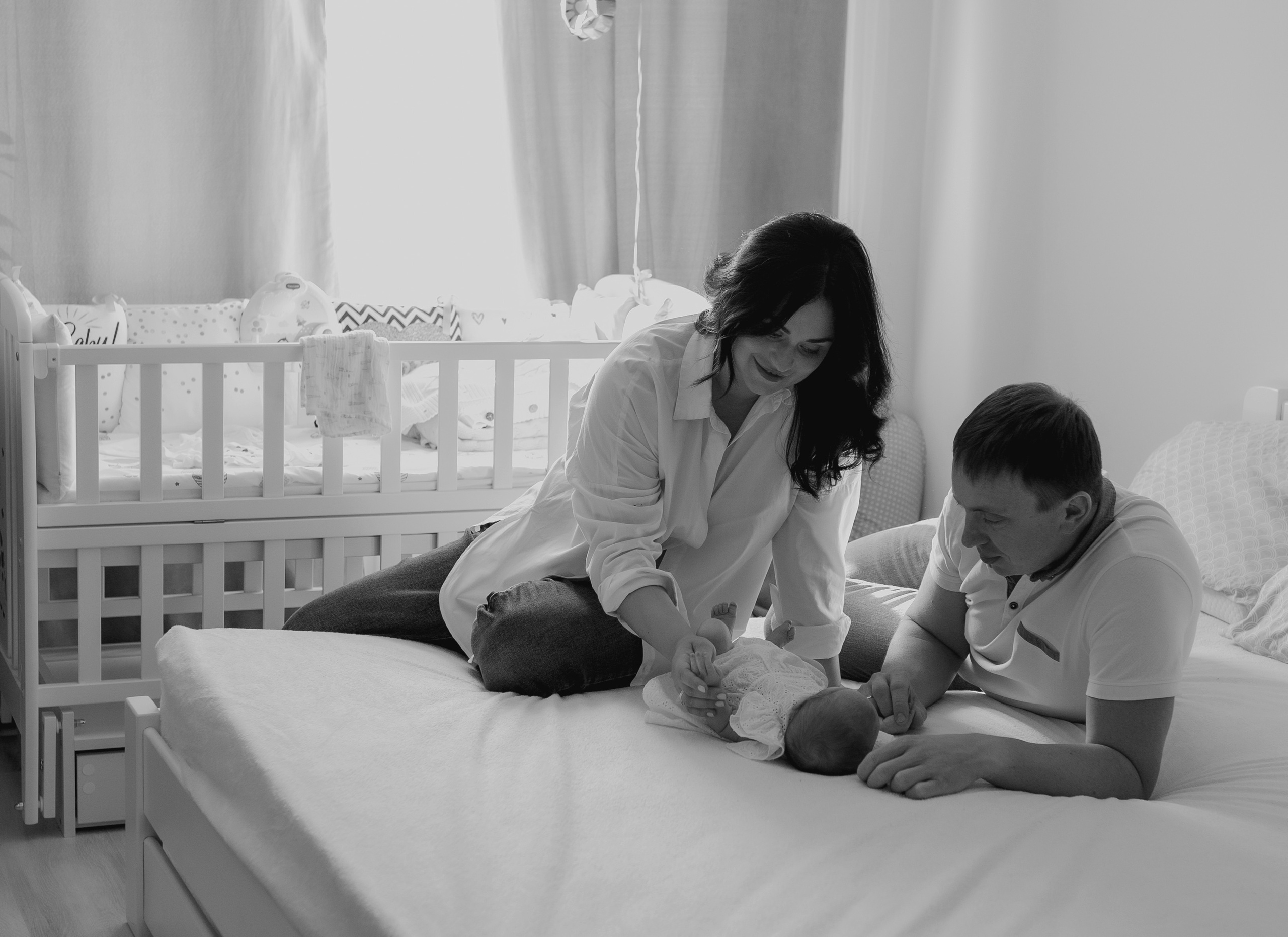 Домашня фотосесія новонародженого. Professional photographer in Paris — Shybitska Iryna