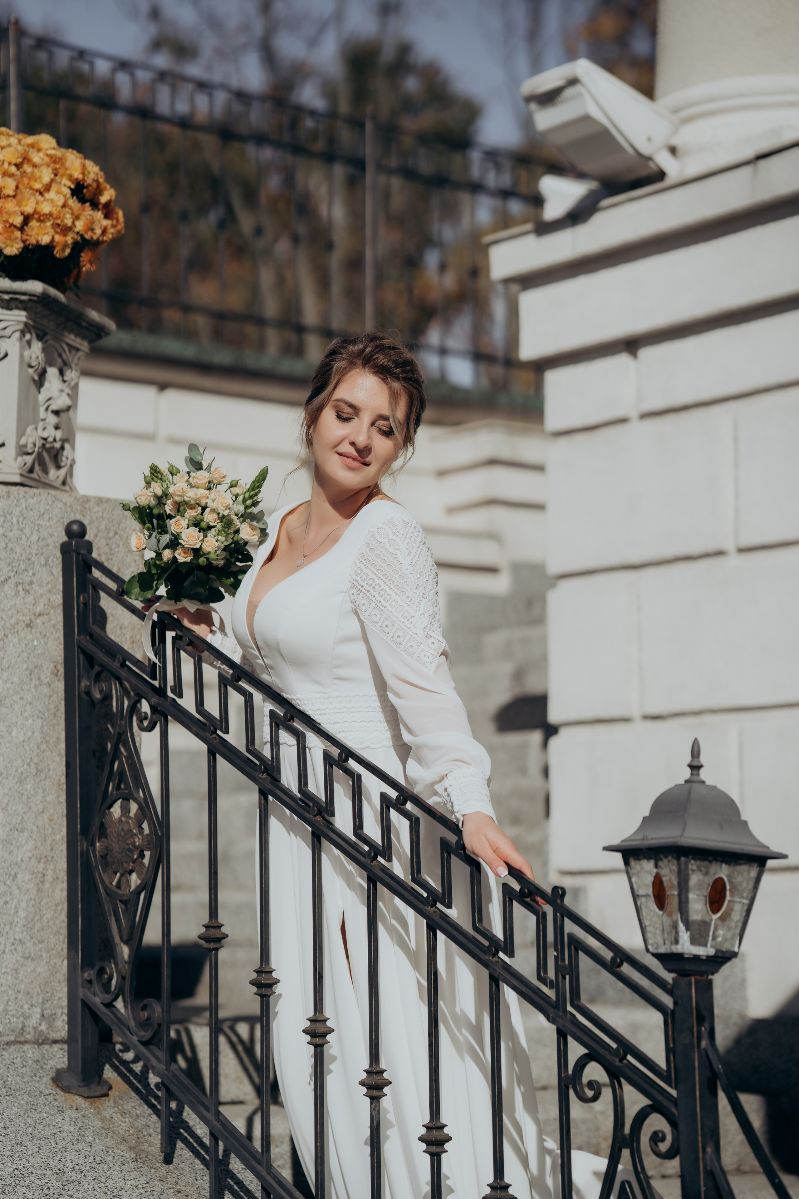 Весільна фотосесія в парку ВДНГ та студії. Professional photographer in Paris — Shybitska Iryna