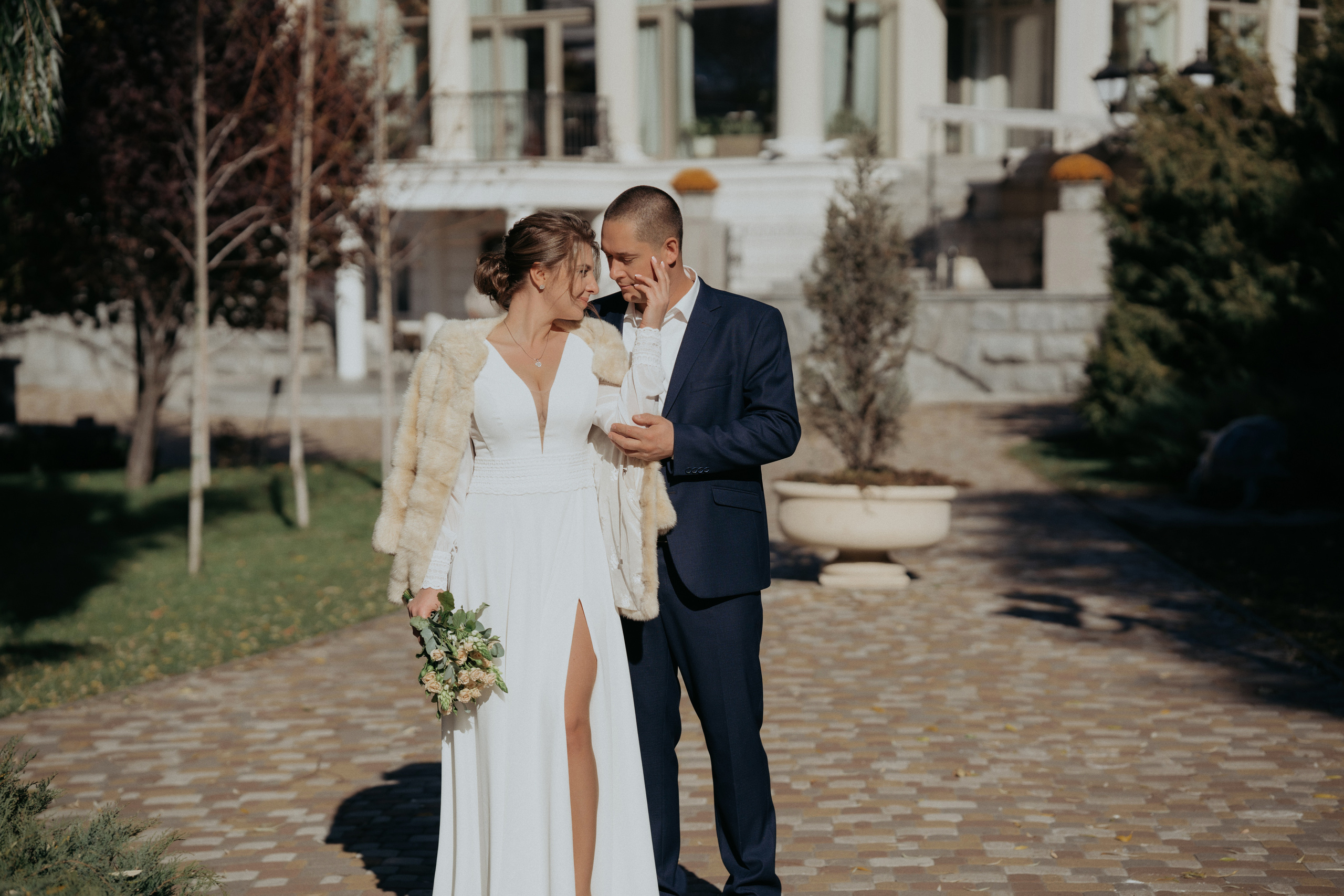 Весільна фотосесія в парку ВДНГ та студії. Professional photographer in Paris — Shybitska Iryna